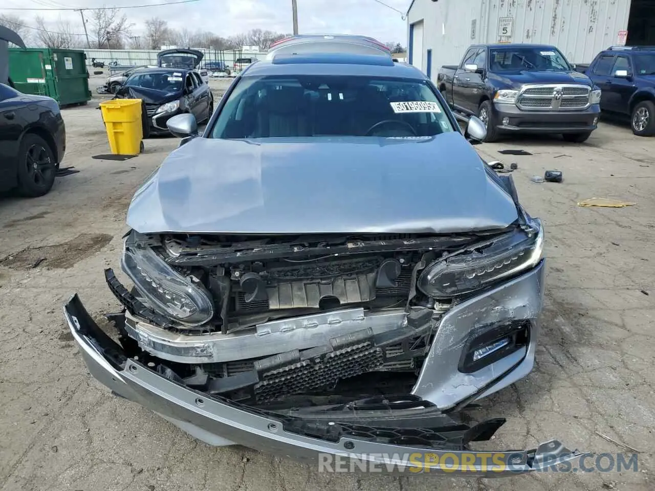 5 fotografías del automóvil dañado 1HGCV2F90KA035538 HONDA ACCORD 2019