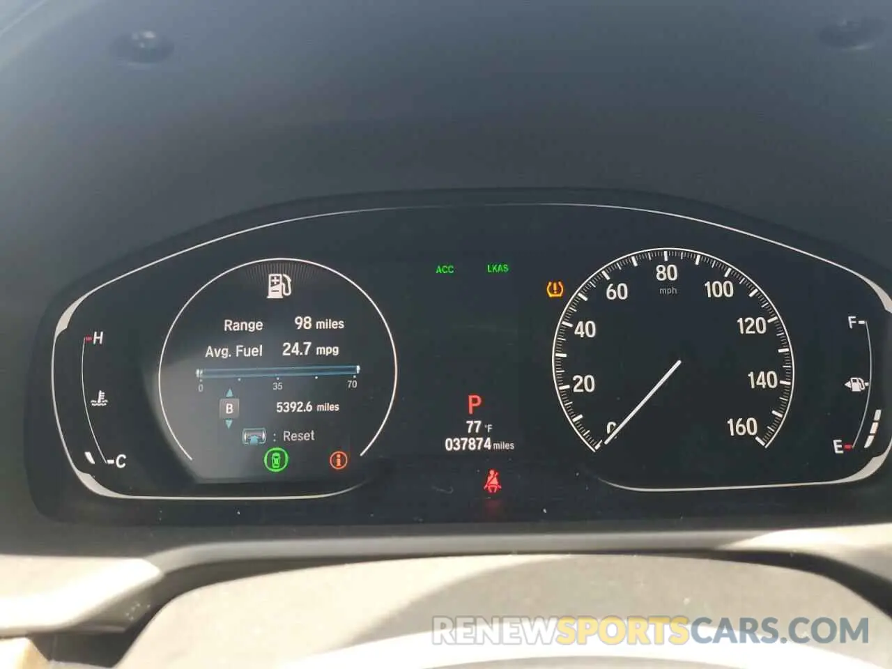 9 fotografías del automóvil dañado 1HGCV2F91KA027643 HONDA ACCORD 2019