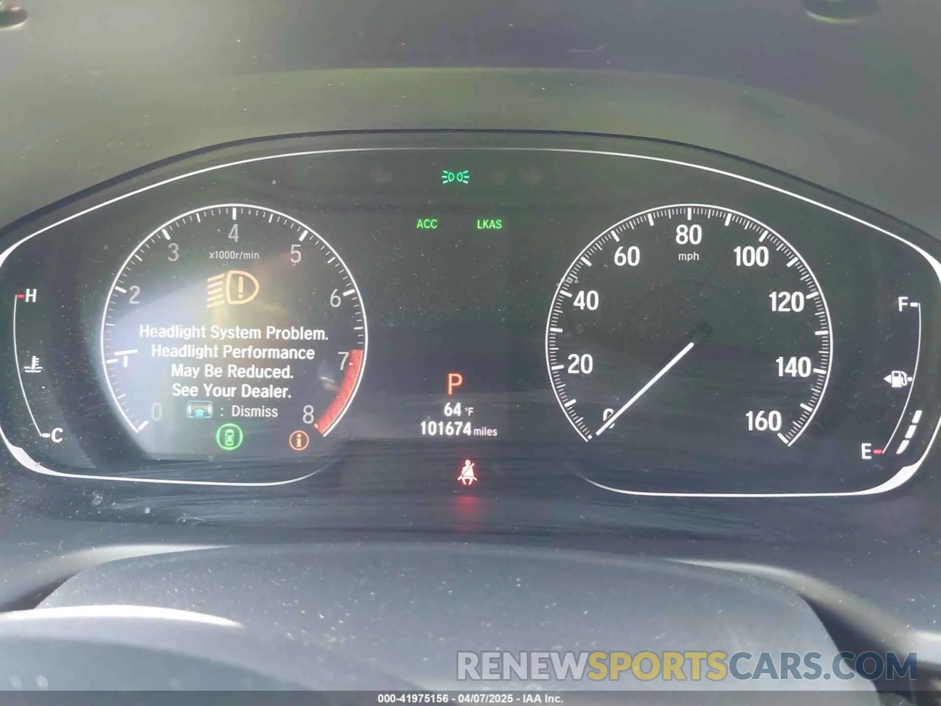 7 fotografías del automóvil dañado 1HGCV2F92KA016179 HONDA ACCORD 2019
