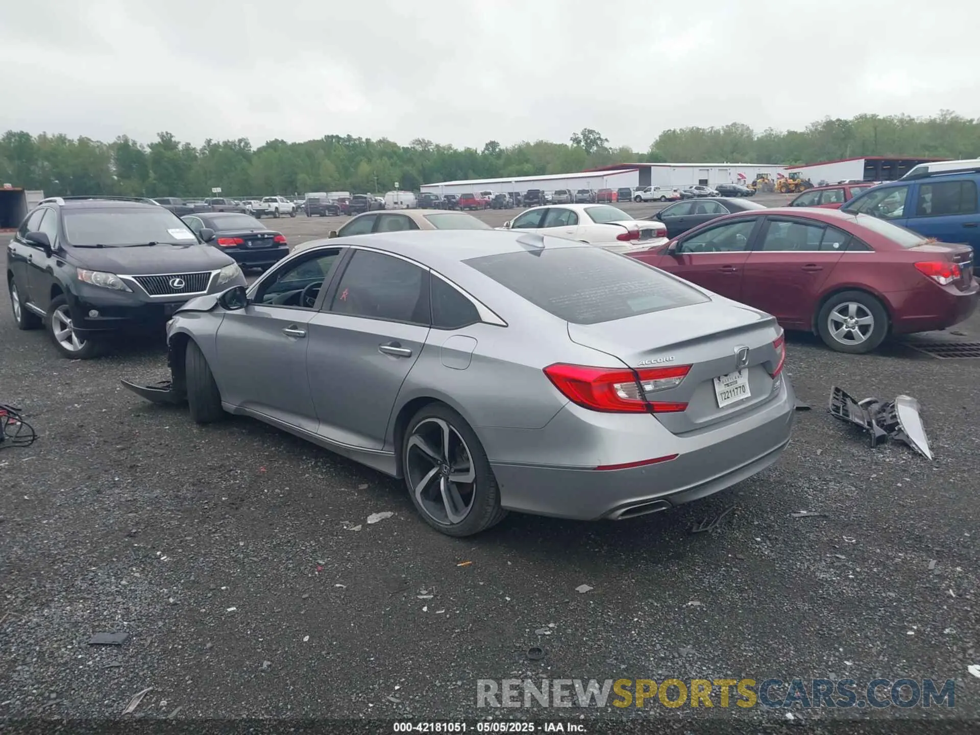 3 fotografías del automóvil dañado 1HGCV2F96KA009445 HONDA ACCORD 2019