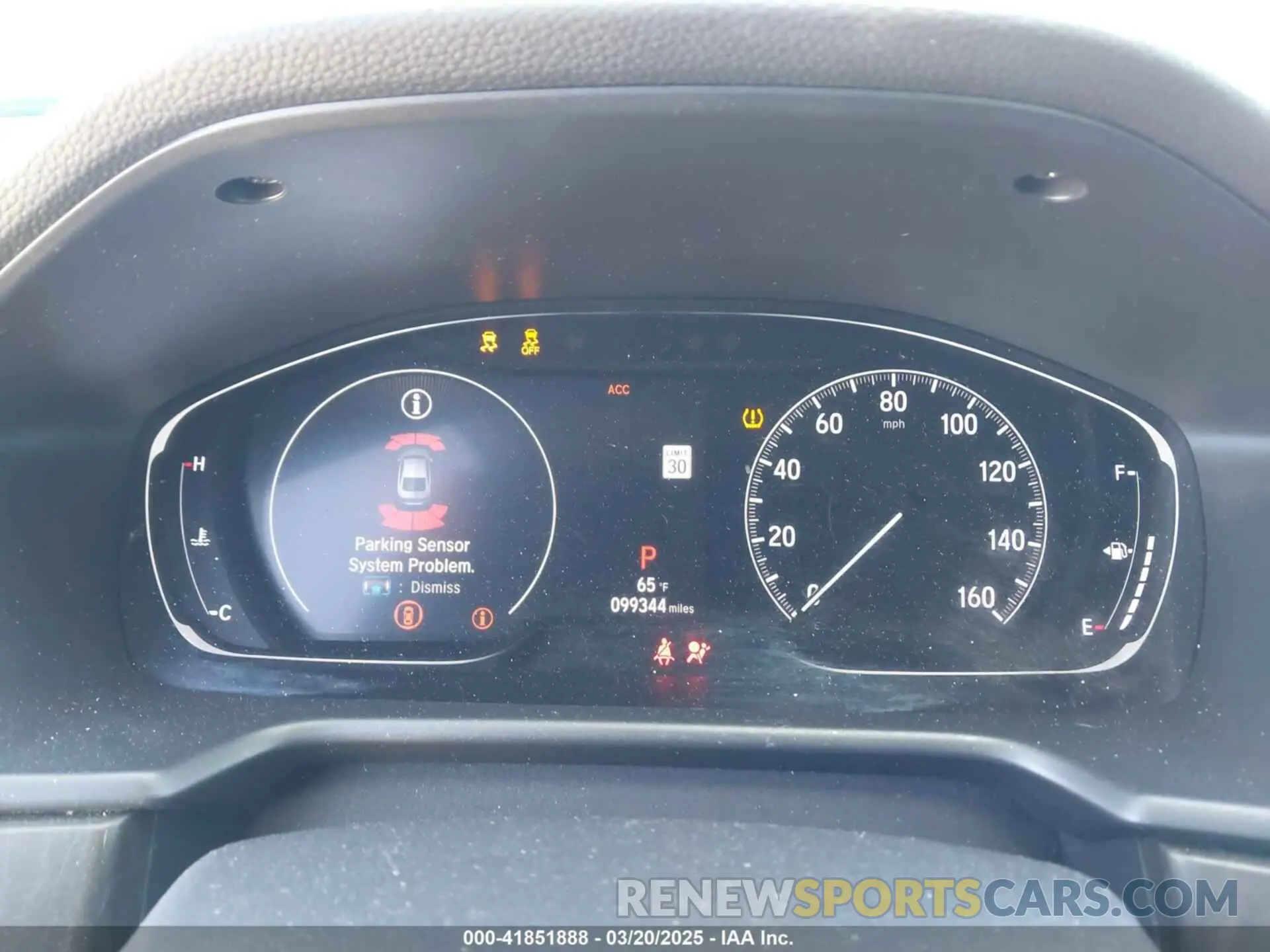 7 fotografías del automóvil dañado 1HGCV2F96KA034782 HONDA ACCORD 2019