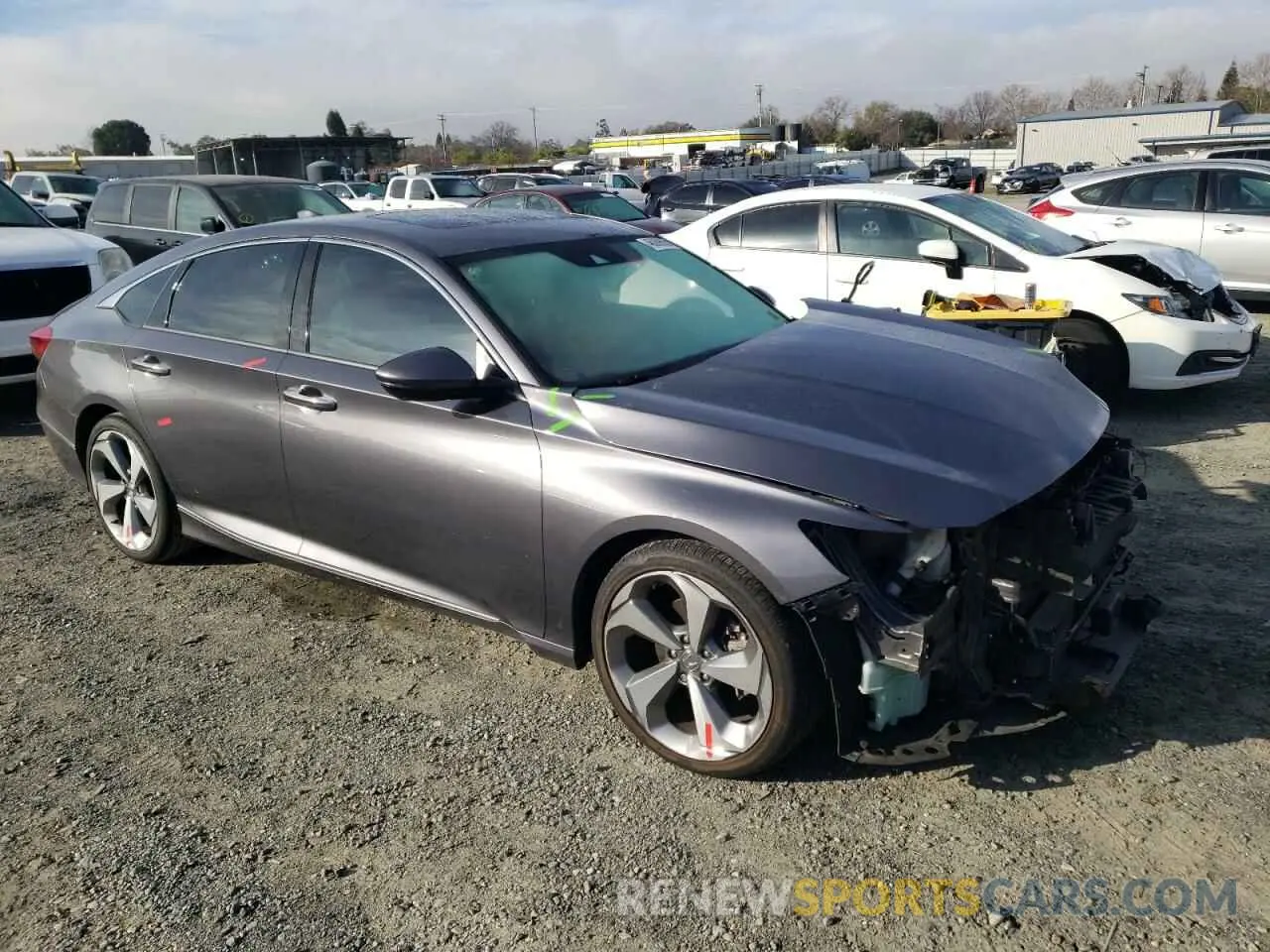 4 fotografías del automóvil dañado 1HGCV2F98KA022116 HONDA ACCORD 2019