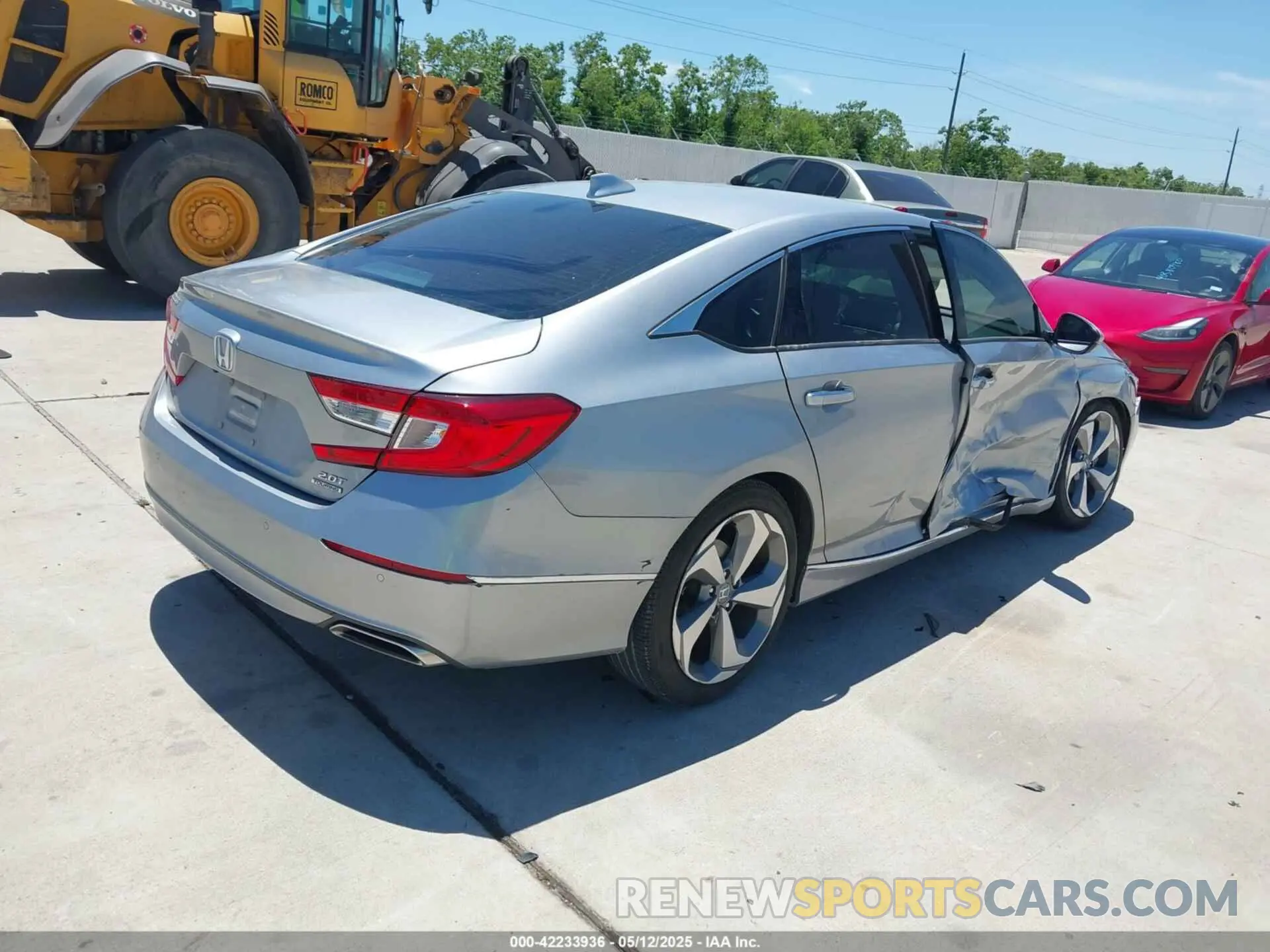 4 fotografías del automóvil dañado 1HGCV2F99KA002506 HONDA ACCORD 2019