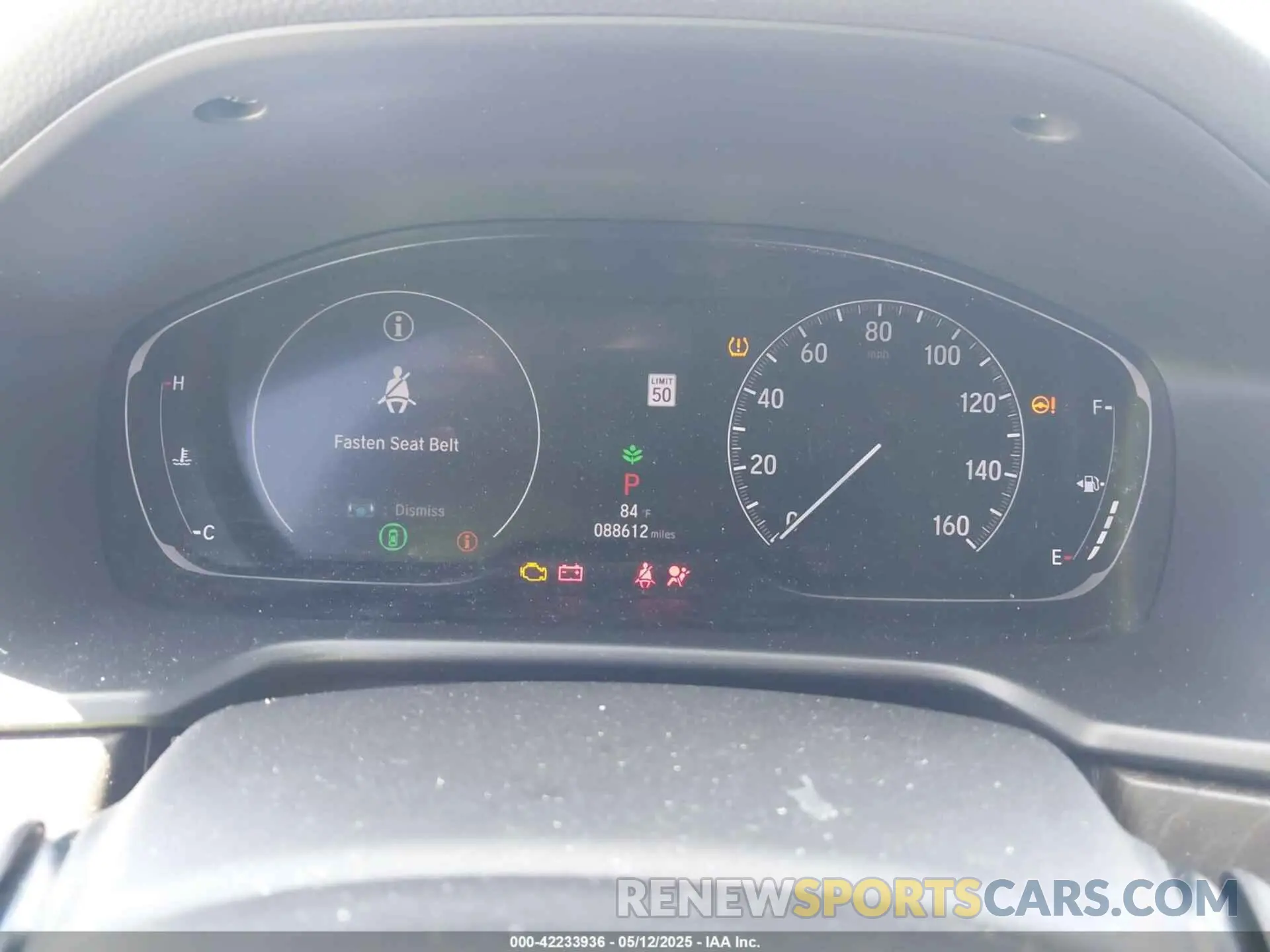 7 fotografías del automóvil dañado 1HGCV2F99KA002506 HONDA ACCORD 2019