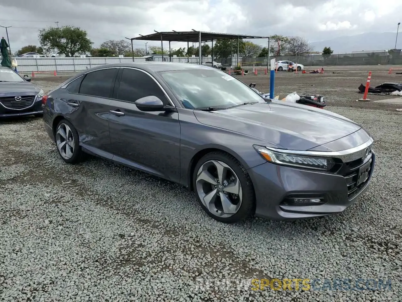 4 fotografías del automóvil dañado 1HGCV2F9XKA027219 HONDA ACCORD 2019