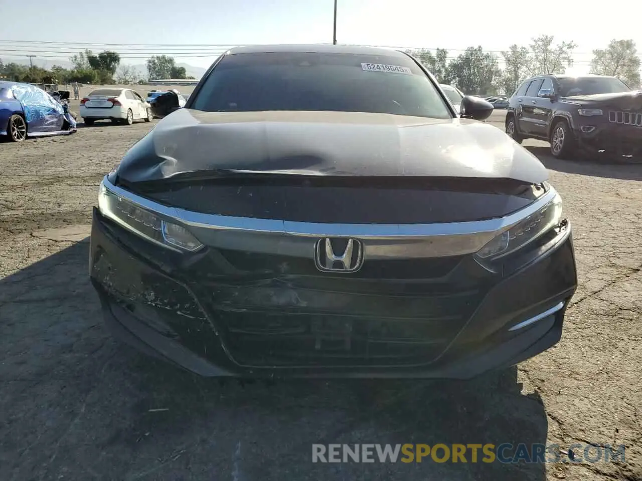 5 fotografías del automóvil dañado 1HGCV3F19KA016695 HONDA ACCORD 2019