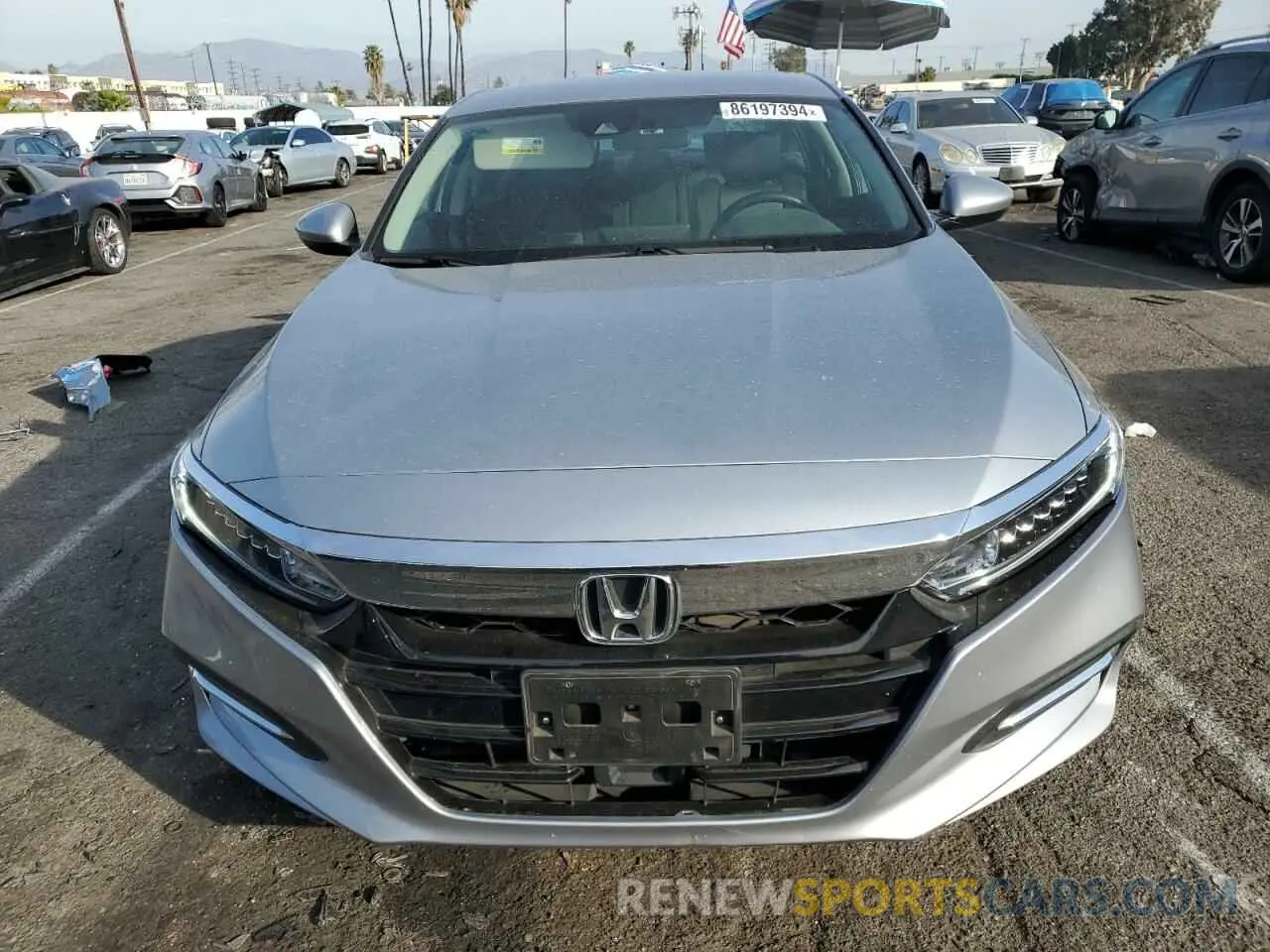 5 fotografías del automóvil dañado 1HGCV3F1XKA007343 HONDA ACCORD 2019