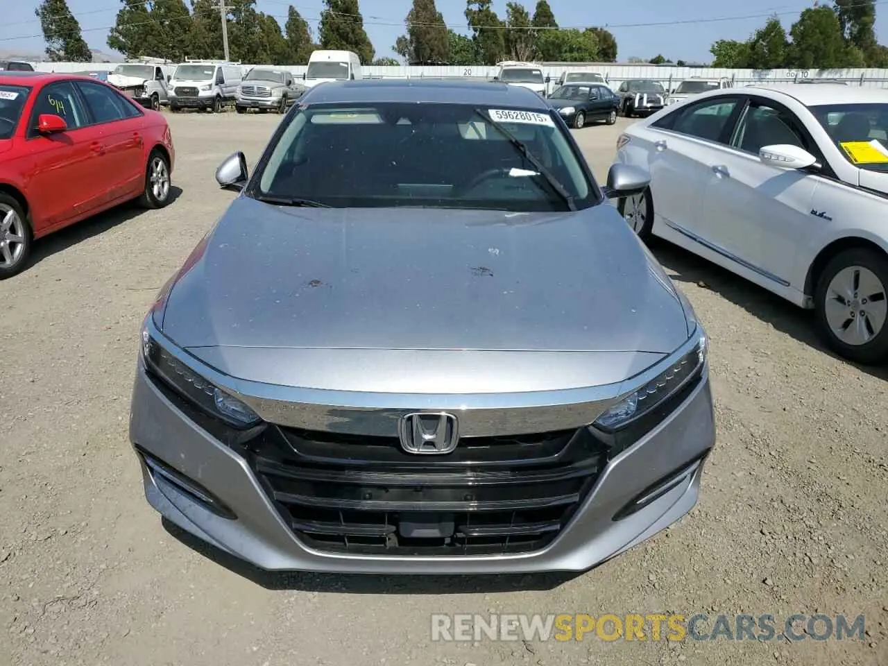 5 fotografías del automóvil dañado 1HGCV3F46KA012226 HONDA ACCORD 2019
