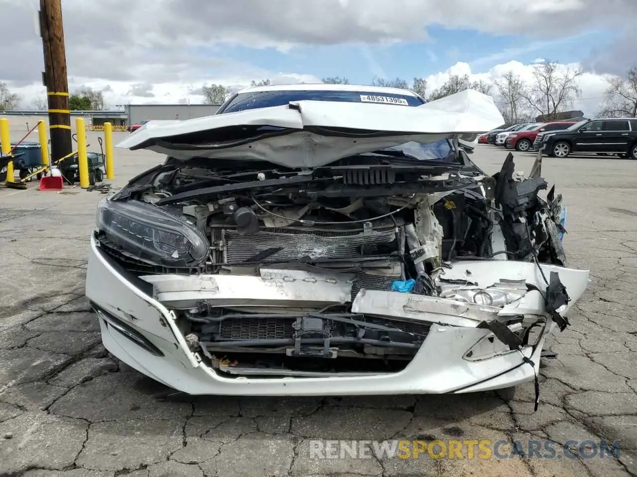 5 fotografías del automóvil dañado 1HGCV3F54KA018860 HONDA ACCORD 2019