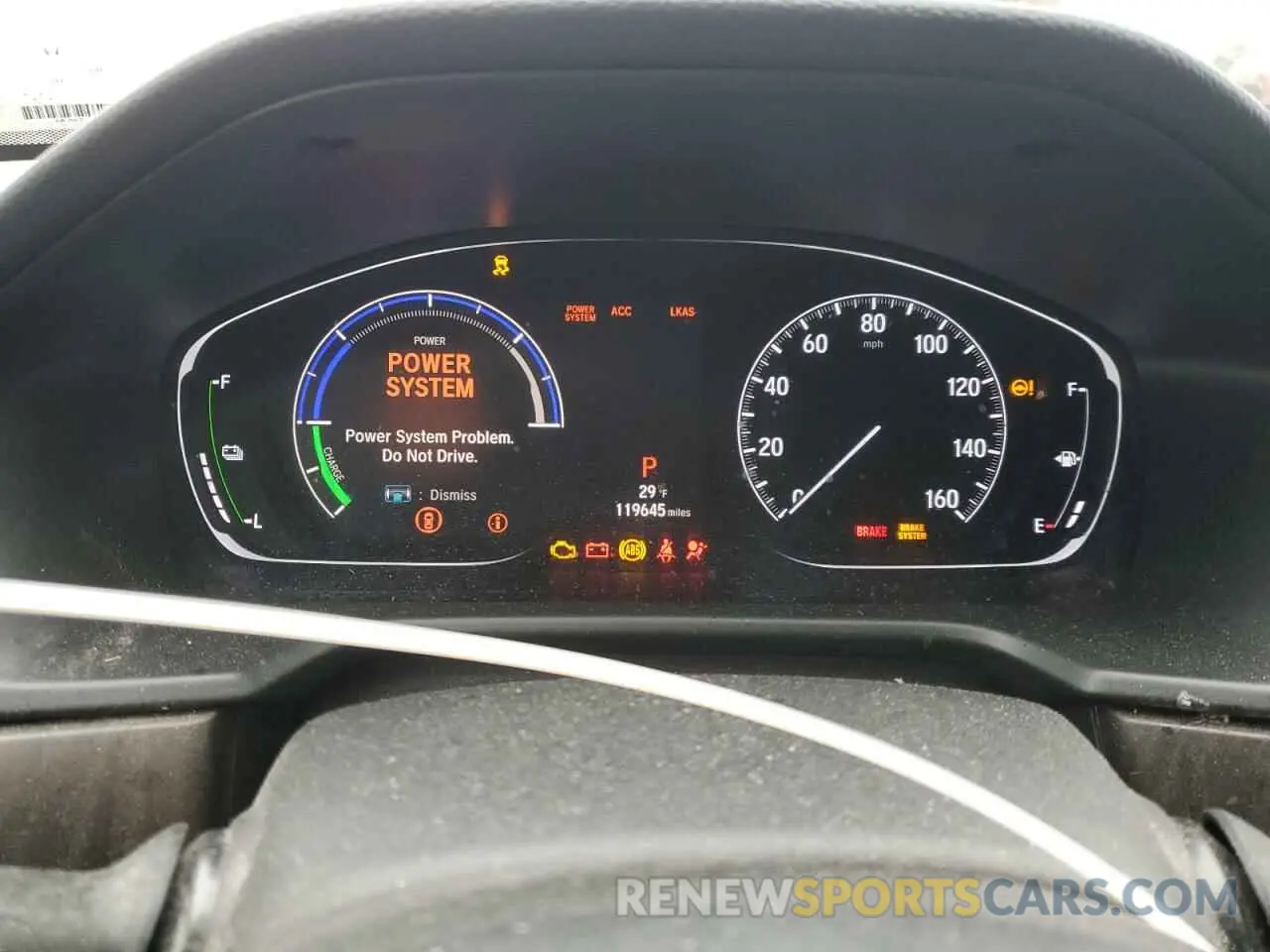 9 fotografías del automóvil dañado 1HGCV3F57KA004855 HONDA ACCORD 2019