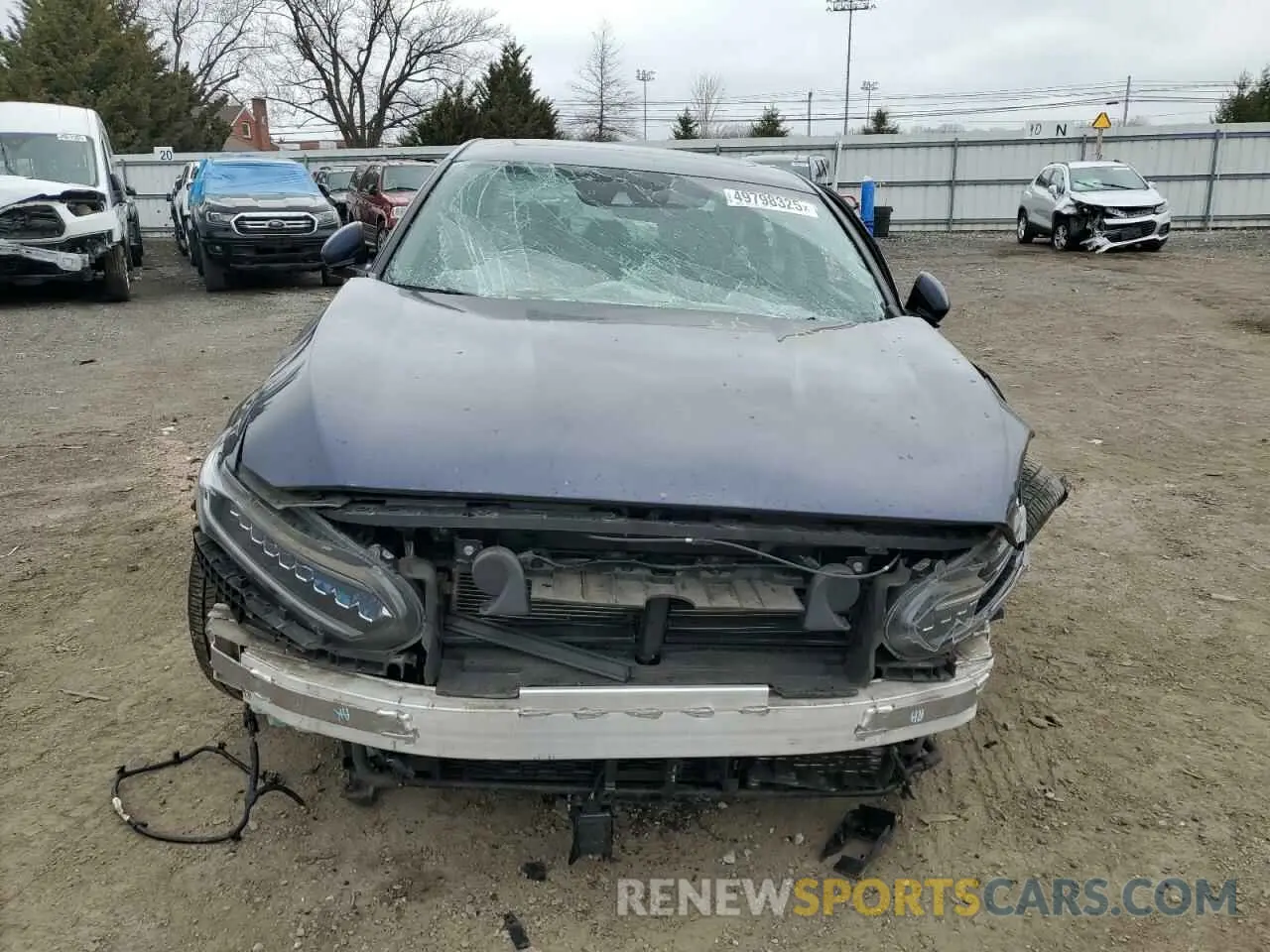 5 fotografías del automóvil dañado 1HGCV3F91KA005129 HONDA ACCORD 2019