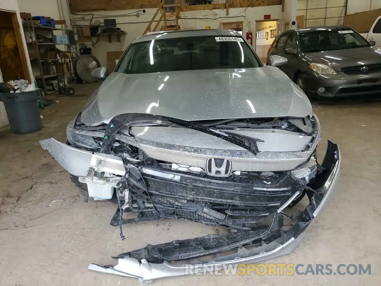 5 fotografías del automóvil dañado 1HGCV3F96KA008737 HONDA ACCORD 2019