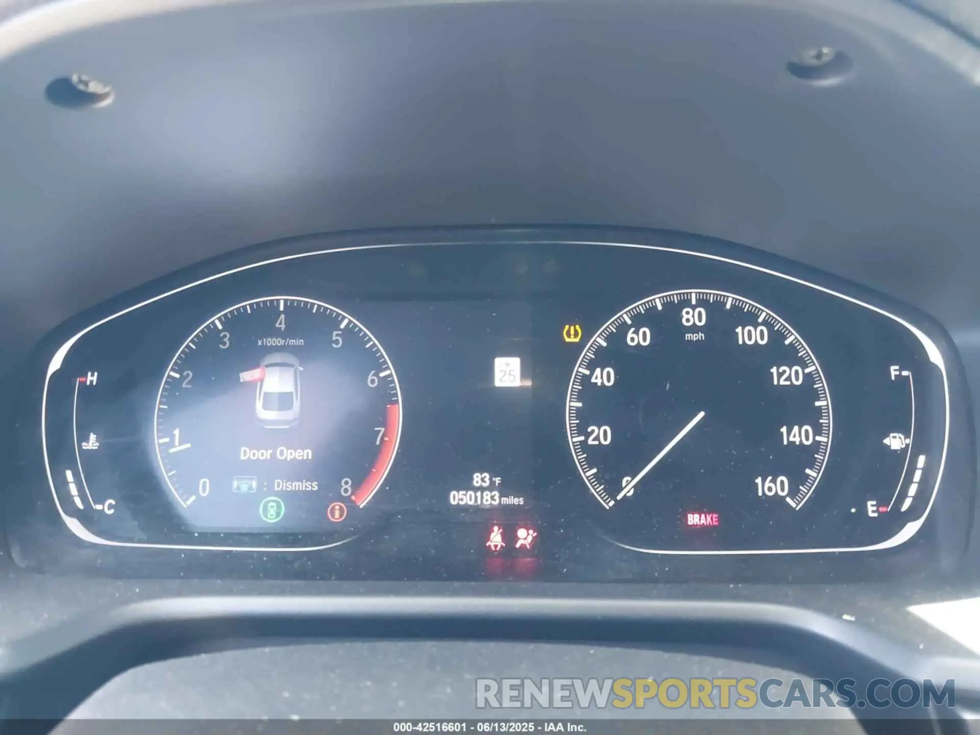 7 fotografías del automóvil dañado 1HGCV1E34LA051119 HONDA ACCORD 2020