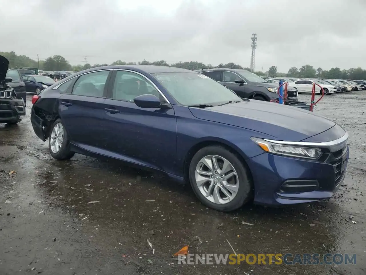 4 fotografías del automóvil dañado 1HGCV1F10LA008846 HONDA ACCORD 2020