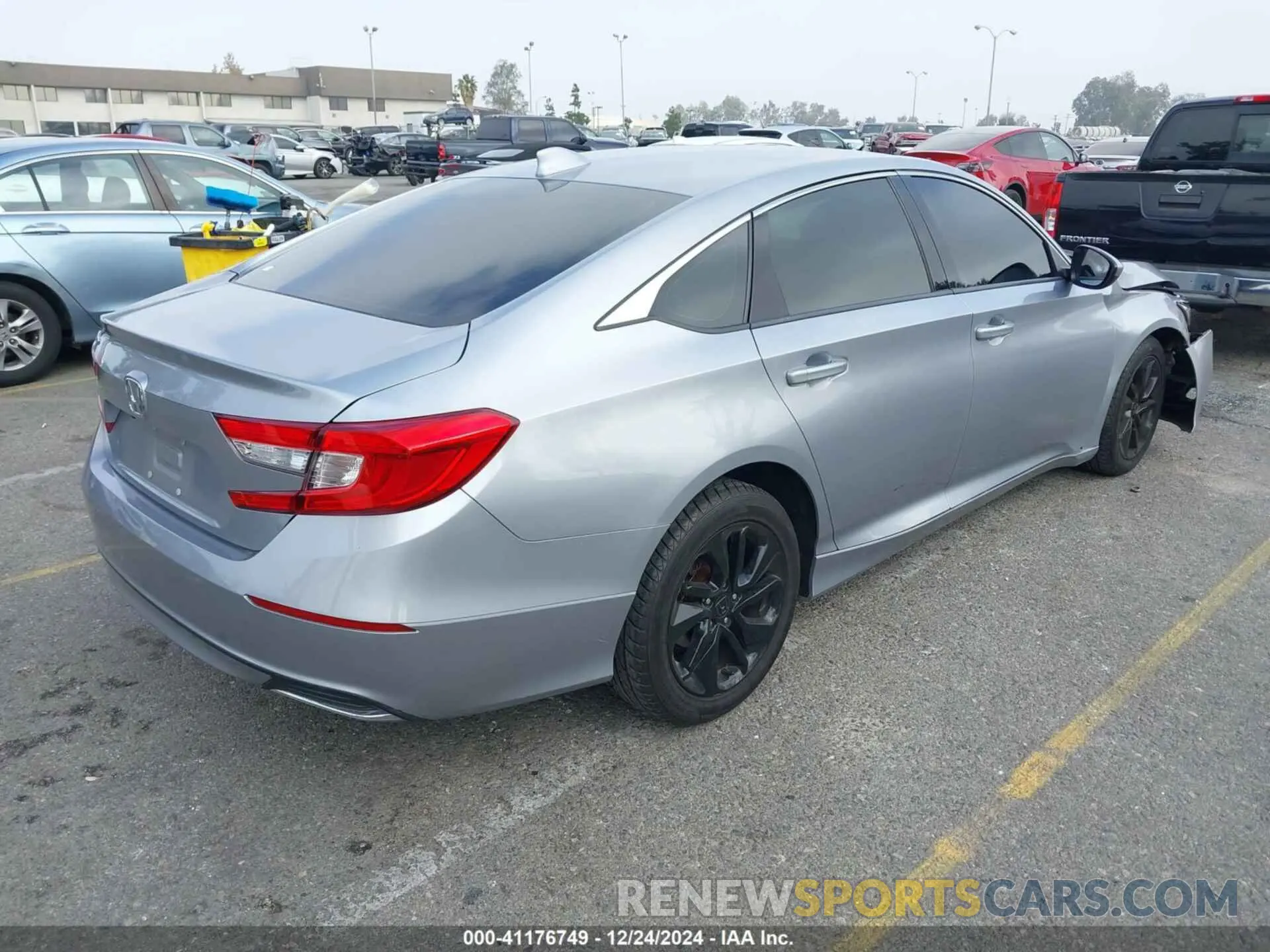 4 fotografías del automóvil dañado 1HGCV1F10LA013111 HONDA ACCORD 2020