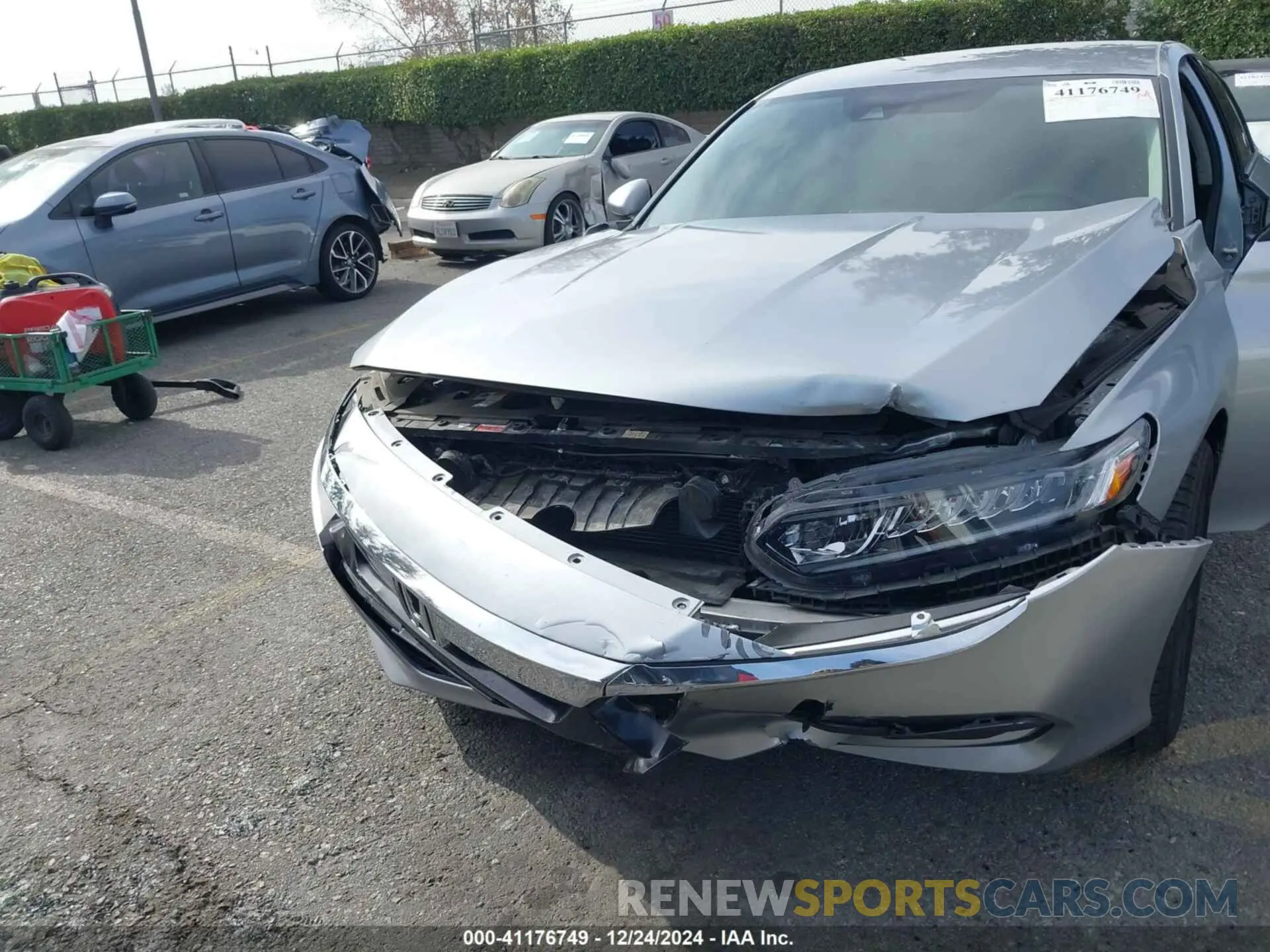 6 fotografías del automóvil dañado 1HGCV1F10LA013111 HONDA ACCORD 2020