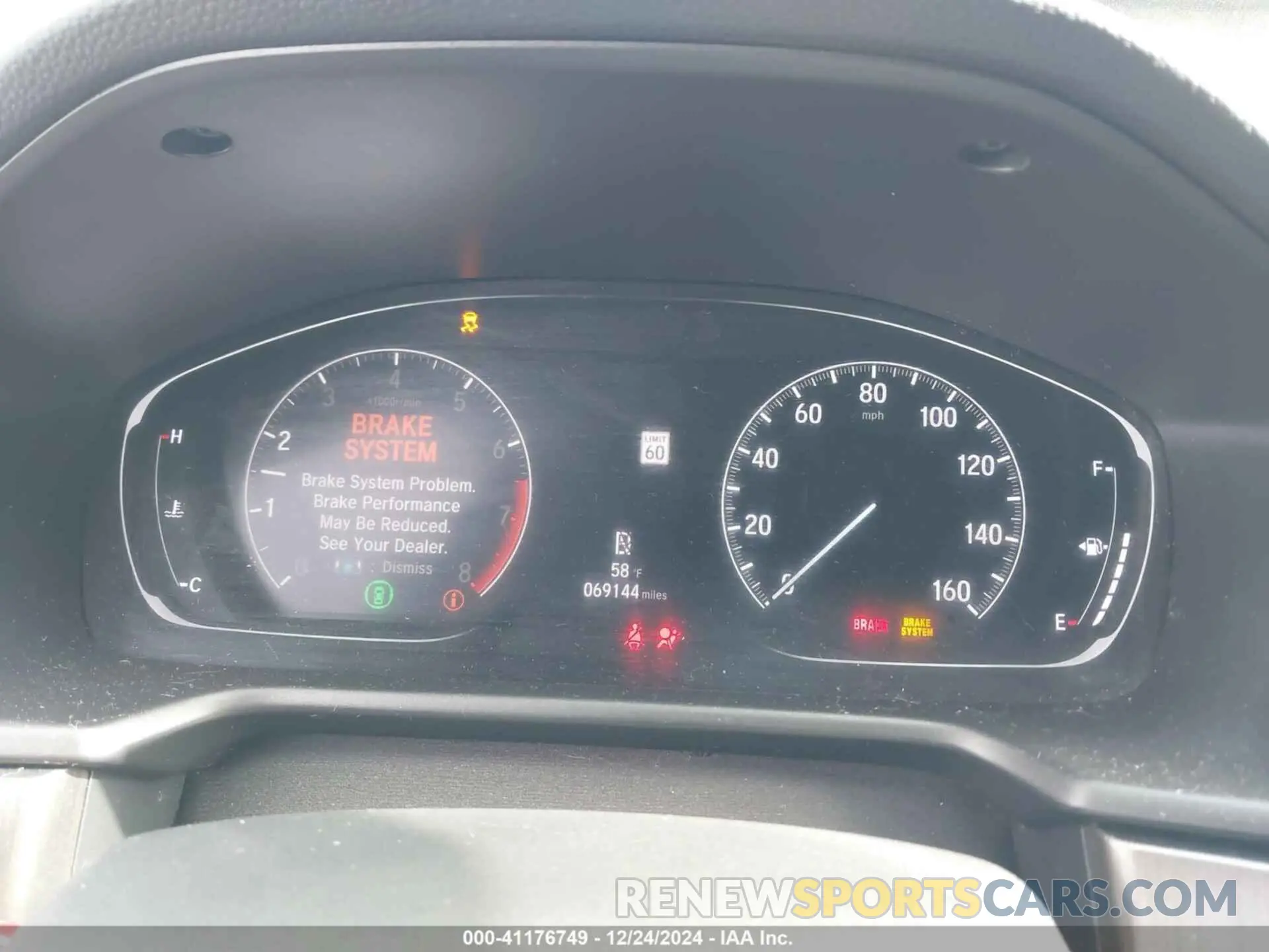7 fotografías del automóvil dañado 1HGCV1F10LA013111 HONDA ACCORD 2020