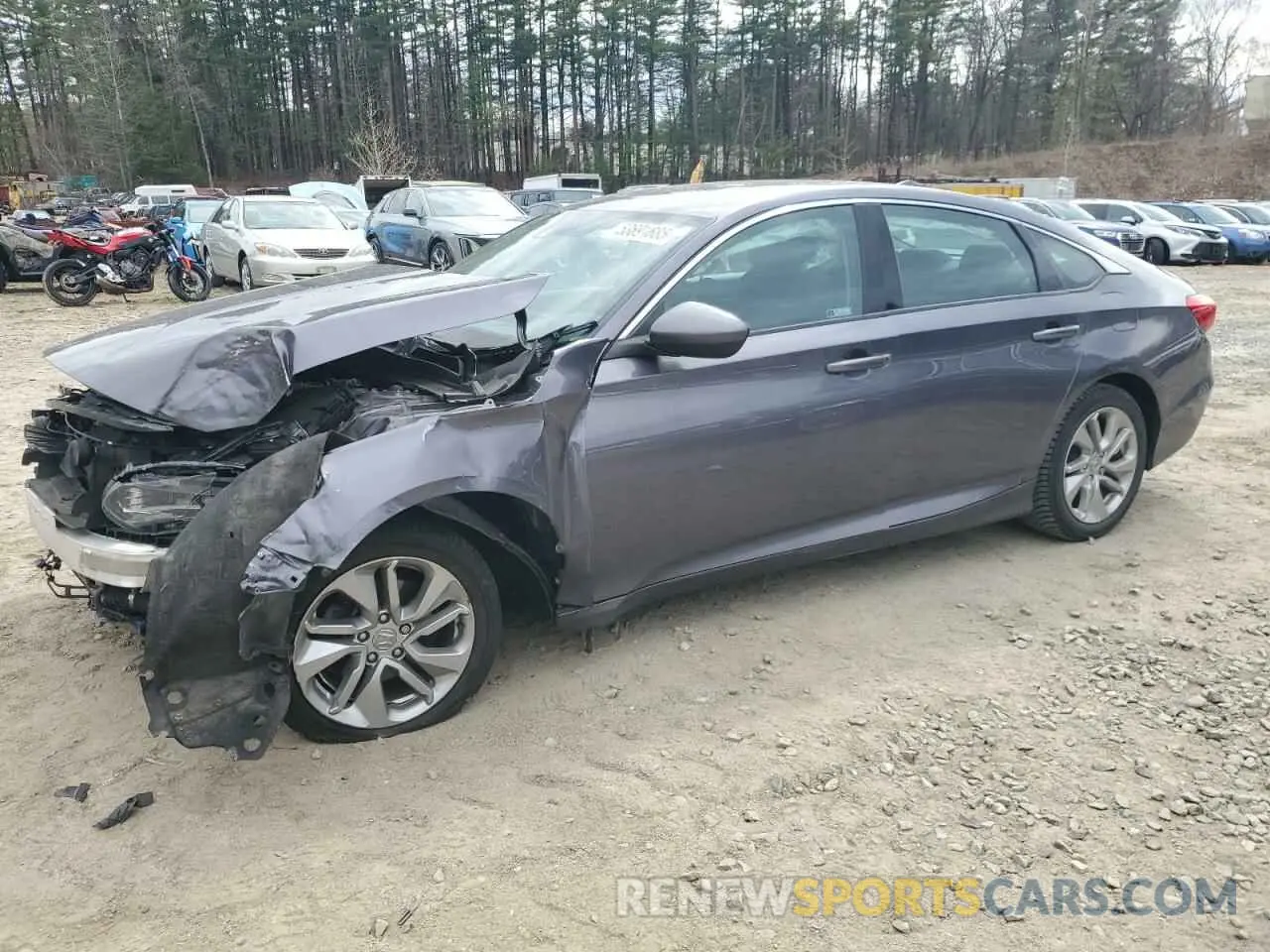 1 fotografías del automóvil dañado 1HGCV1F10LA020494 HONDA ACCORD 2020