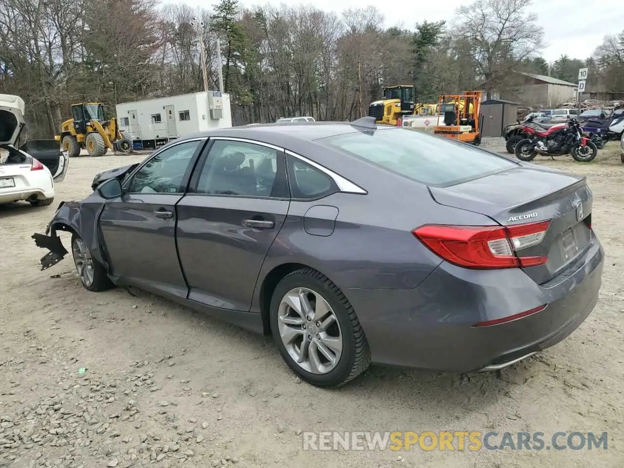 2 fotografías del automóvil dañado 1HGCV1F10LA020494 HONDA ACCORD 2020