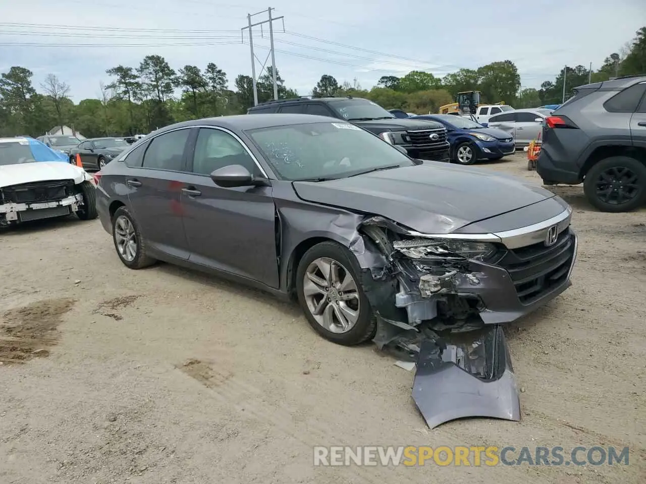 4 fotografías del automóvil dañado 1HGCV1F10LA021824 HONDA ACCORD 2020