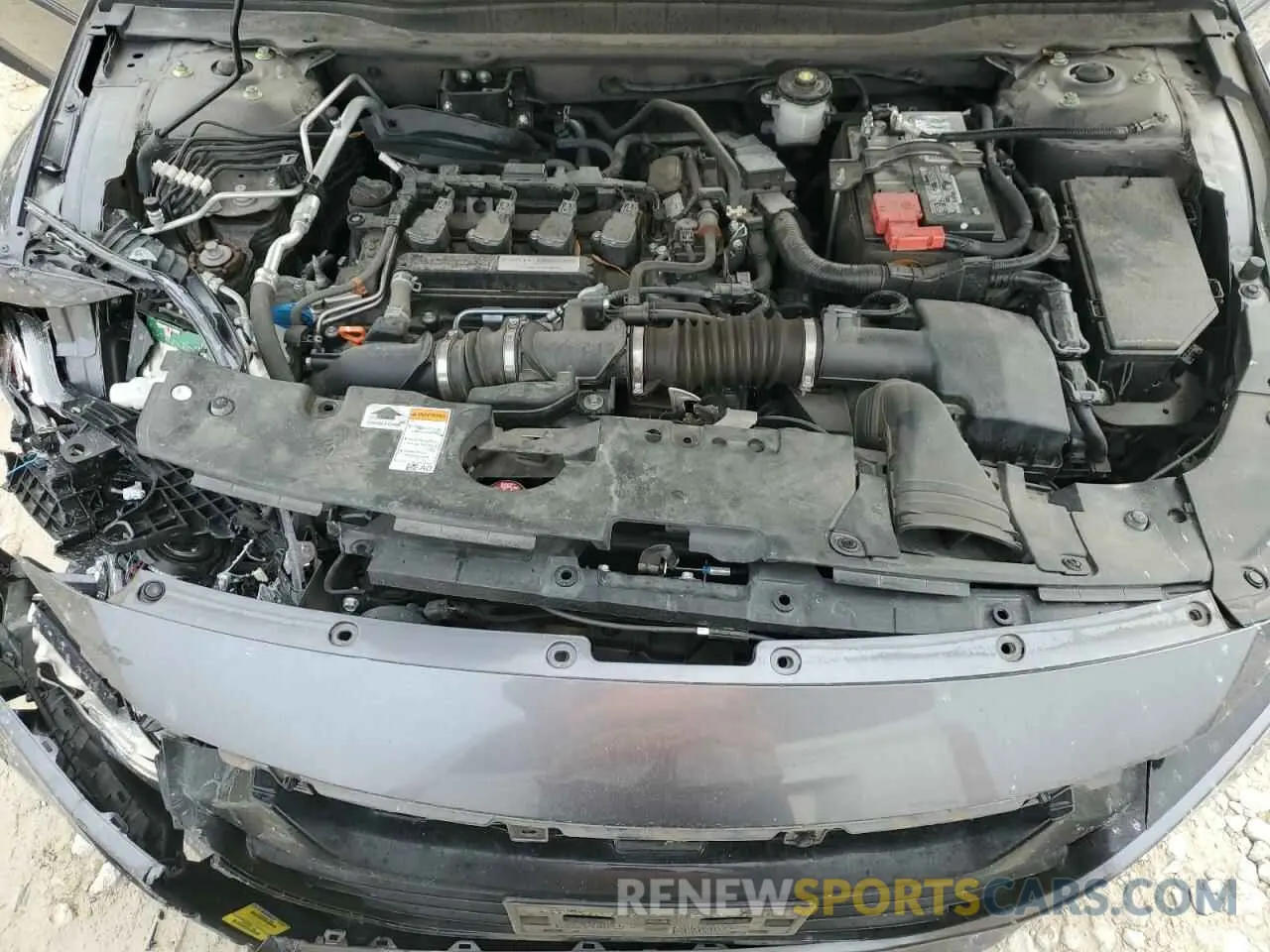 11 fotografías del automóvil dañado 1HGCV1F10LA045749 HONDA ACCORD 2020