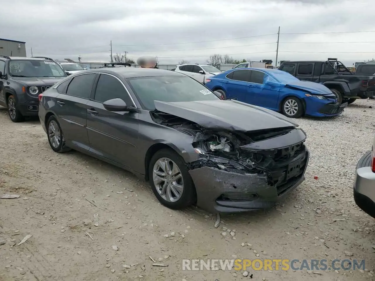 4 fotografías del automóvil dañado 1HGCV1F10LA045749 HONDA ACCORD 2020