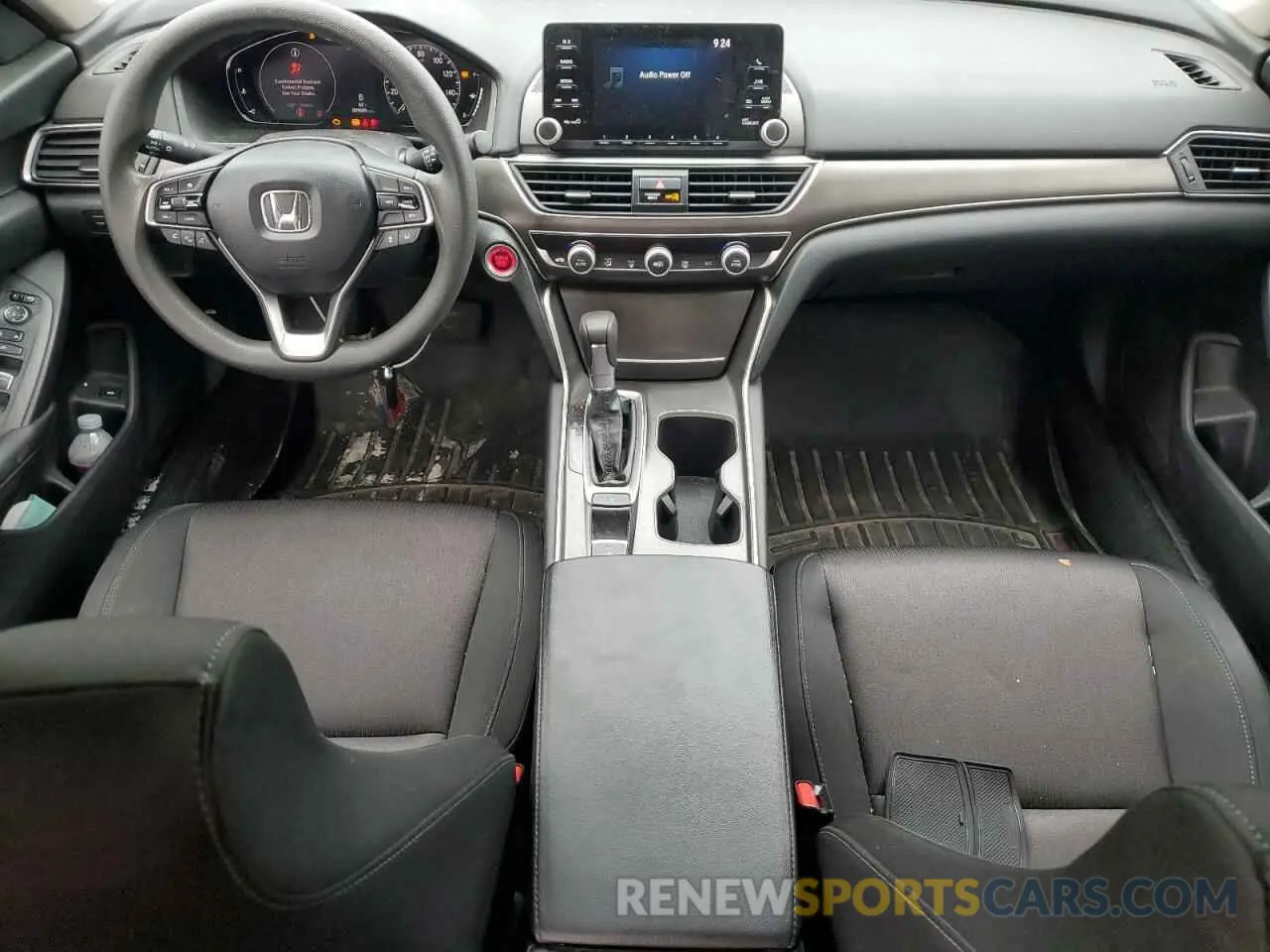 8 fotografías del automóvil dañado 1HGCV1F10LA045749 HONDA ACCORD 2020