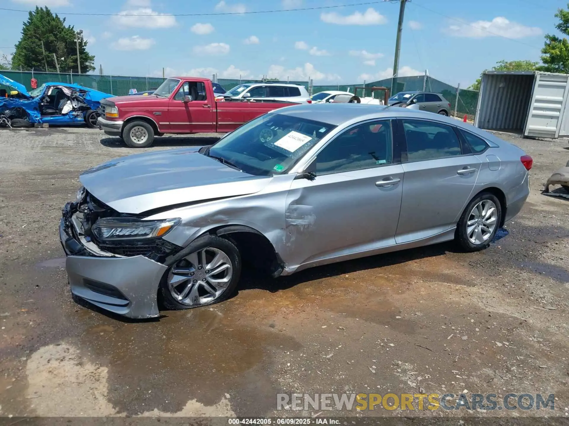 14 fotografías del automóvil dañado 1HGCV1F10LA054547 HONDA ACCORD 2020