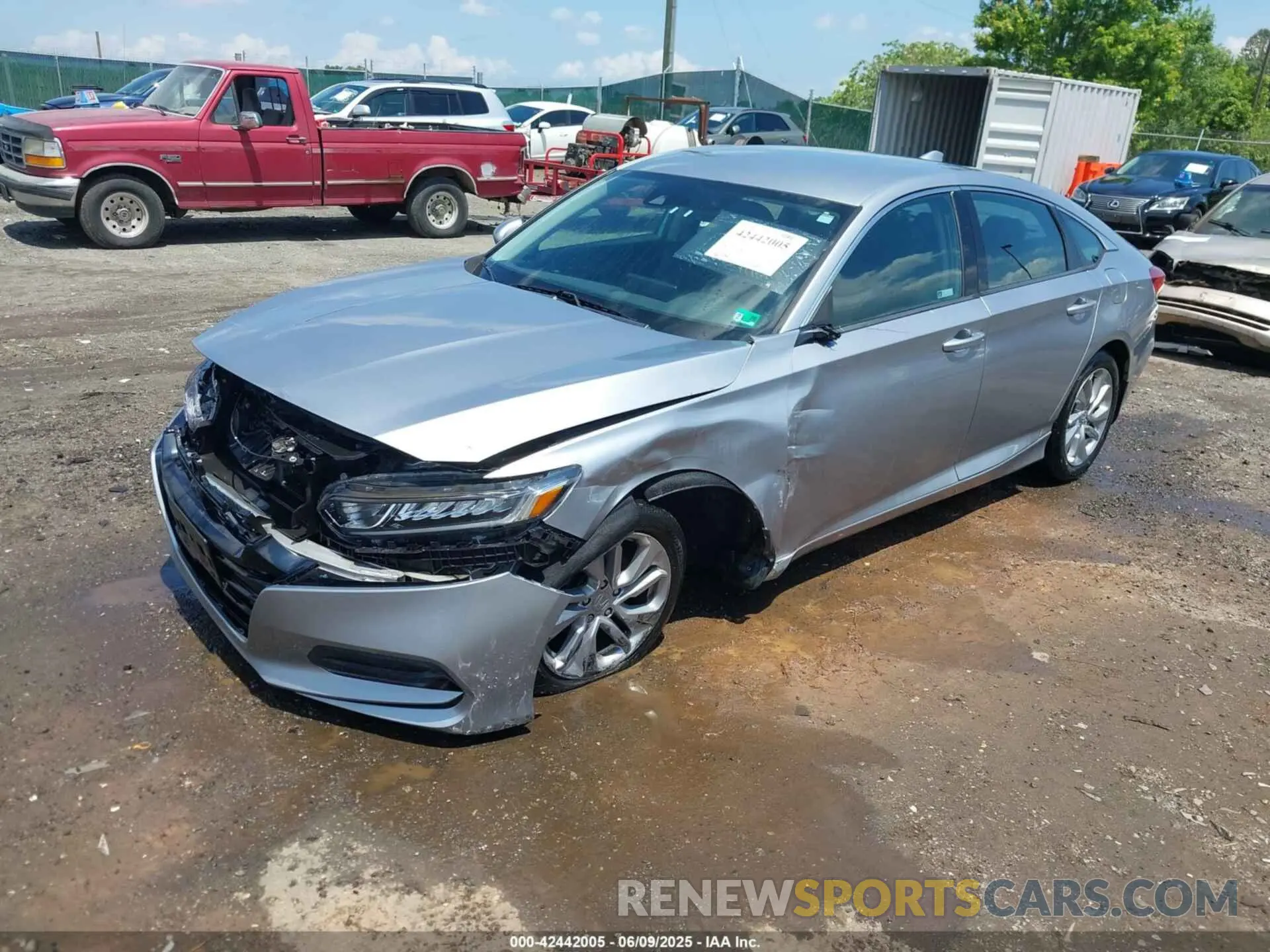 2 fotografías del automóvil dañado 1HGCV1F10LA054547 HONDA ACCORD 2020