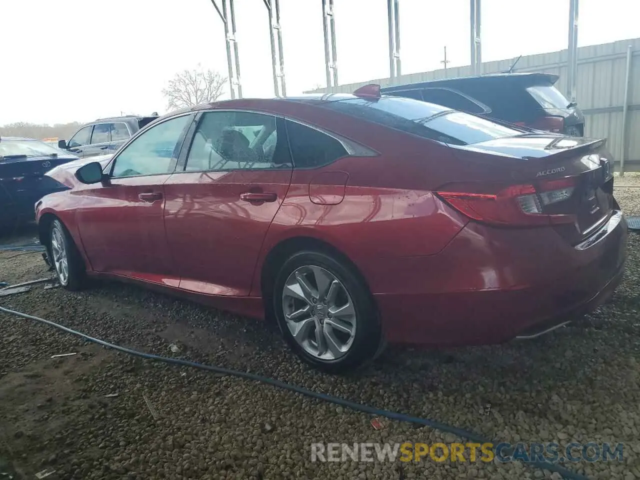 2 fotografías del automóvil dañado 1HGCV1F10LA071557 HONDA ACCORD 2020