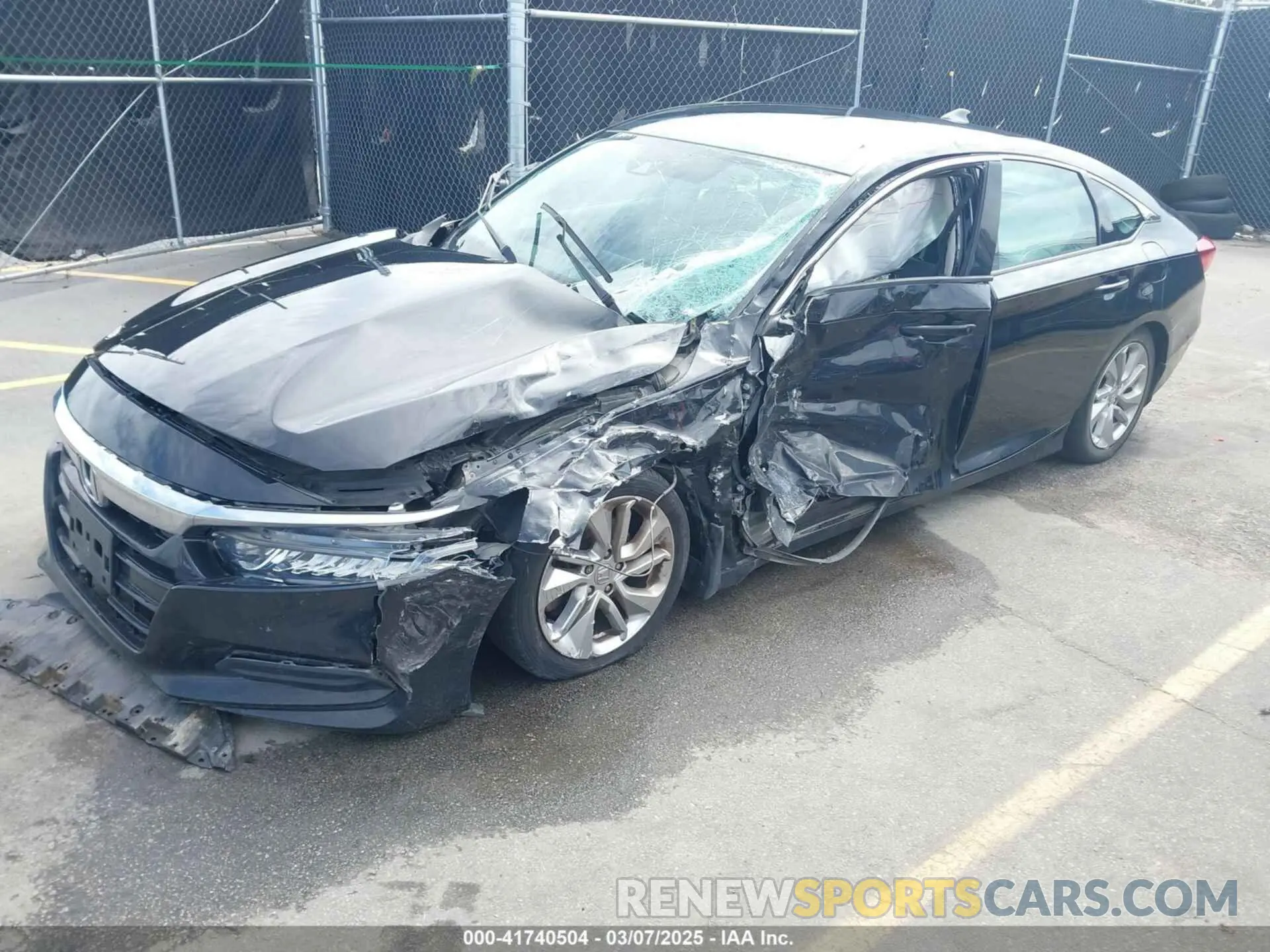 2 fotografías del automóvil dañado 1HGCV1F10LA127660 HONDA ACCORD 2020