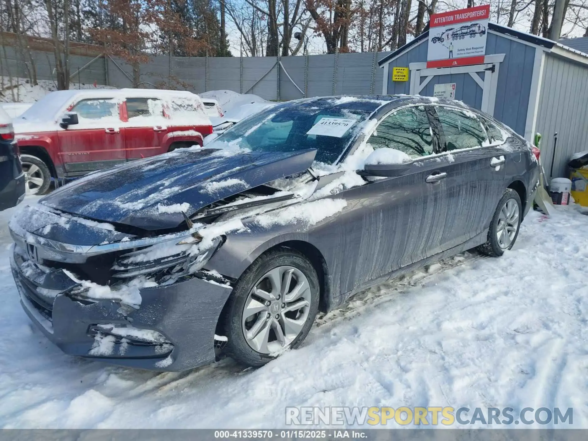 2 fotografías del automóvil dañado 1HGCV1F11LA014560 HONDA ACCORD 2020