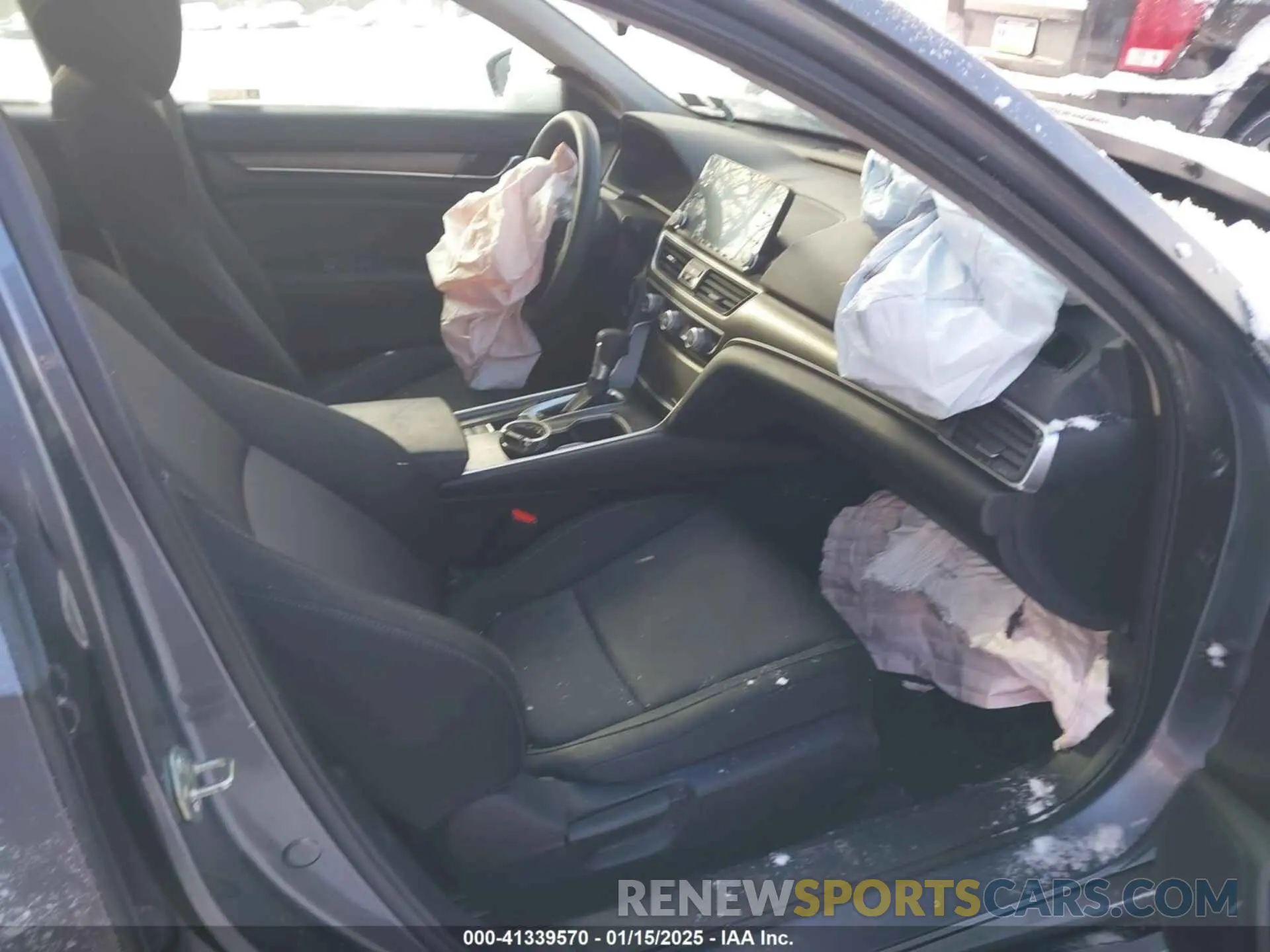 5 fotografías del automóvil dañado 1HGCV1F11LA014560 HONDA ACCORD 2020