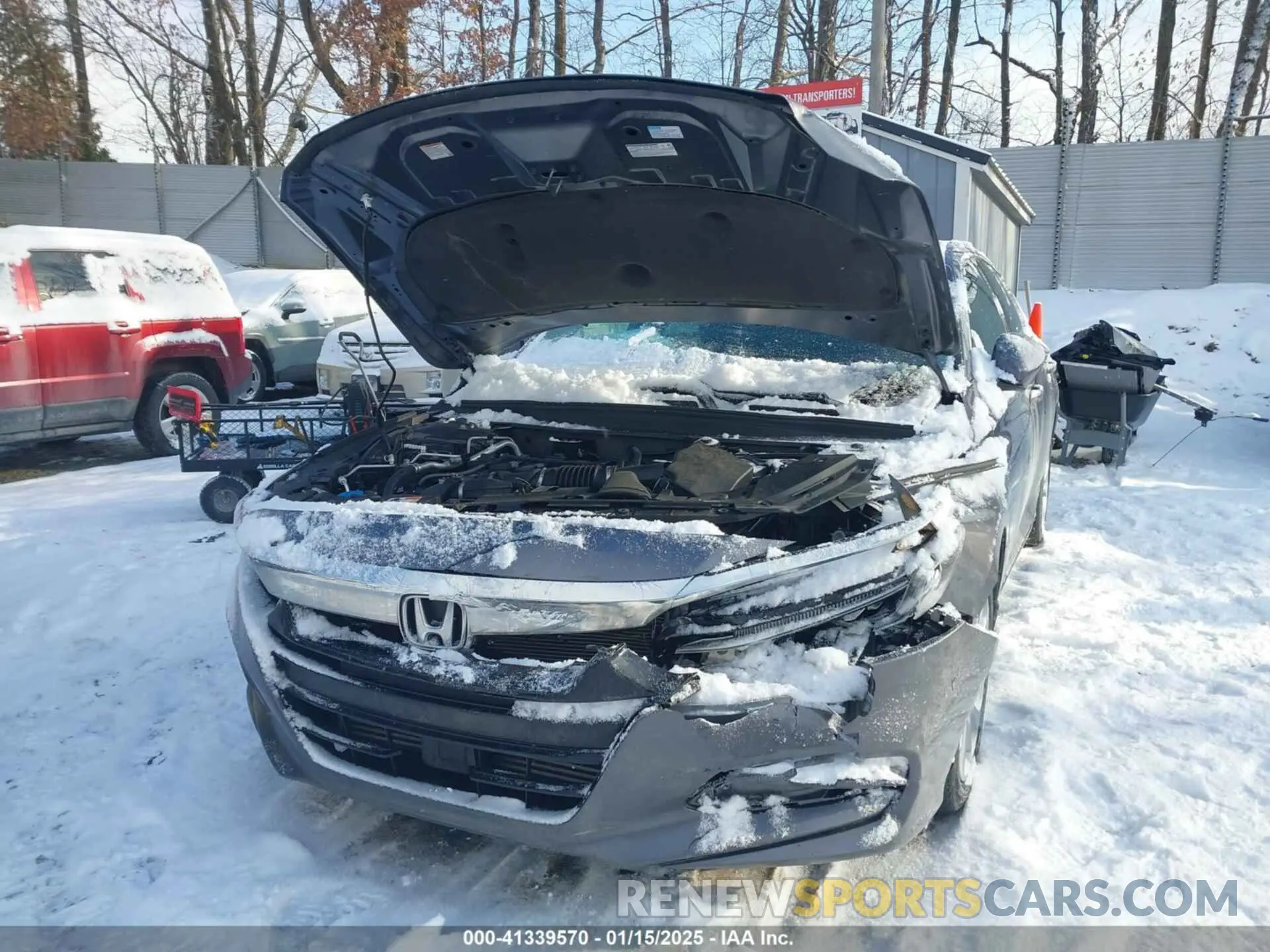 6 fotografías del automóvil dañado 1HGCV1F11LA014560 HONDA ACCORD 2020