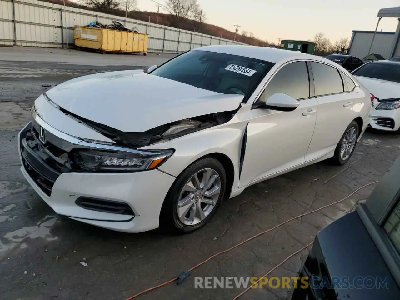1 fotografías del automóvil dañado 1HGCV1F11LA018009 HONDA ACCORD 2020