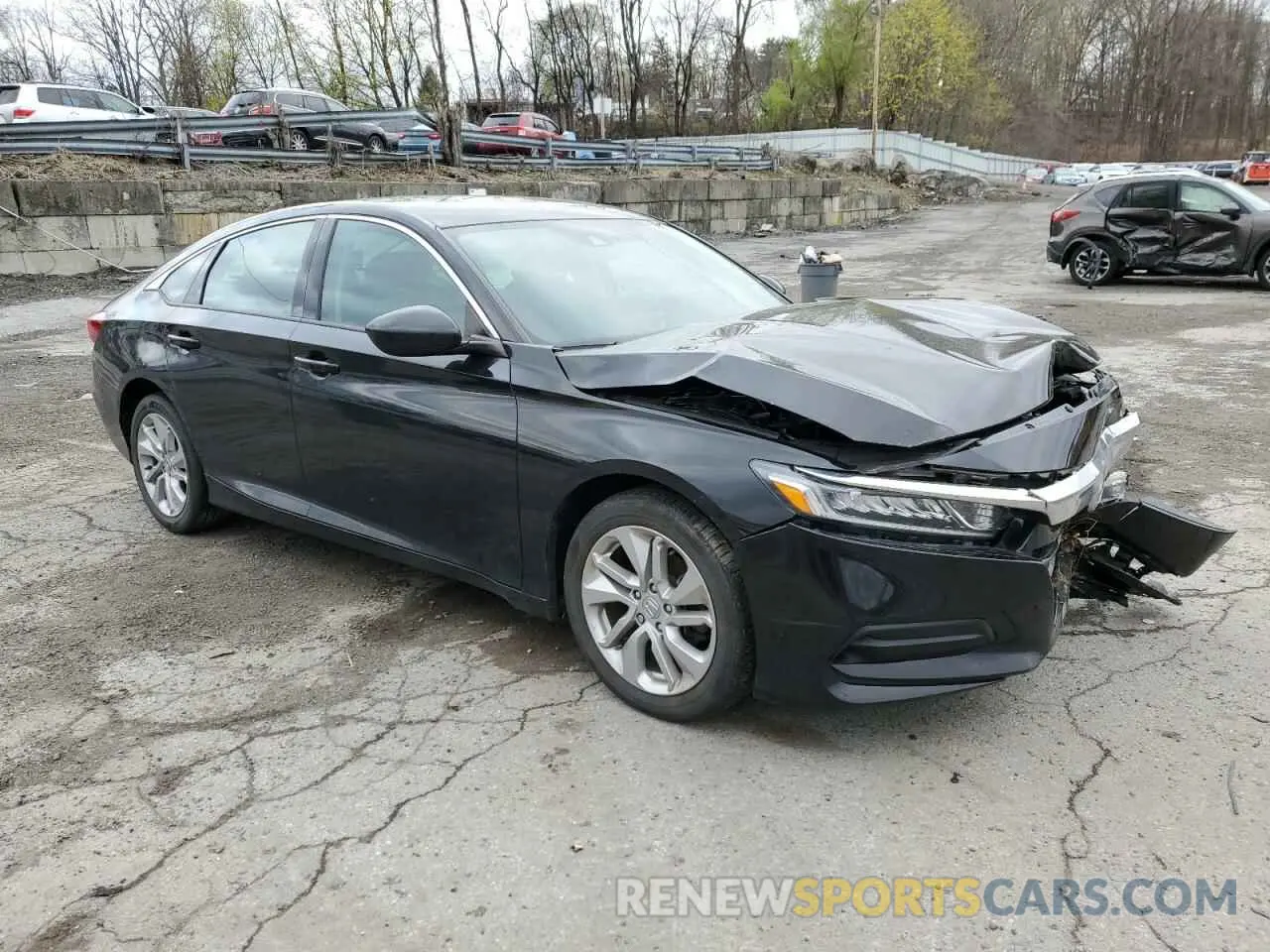 4 fotografías del automóvil dañado 1HGCV1F11LA019001 HONDA ACCORD 2020