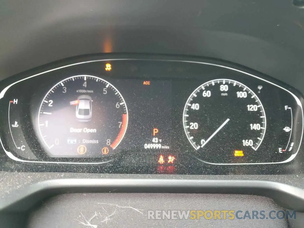 9 fotografías del automóvil dañado 1HGCV1F11LA019001 HONDA ACCORD 2020