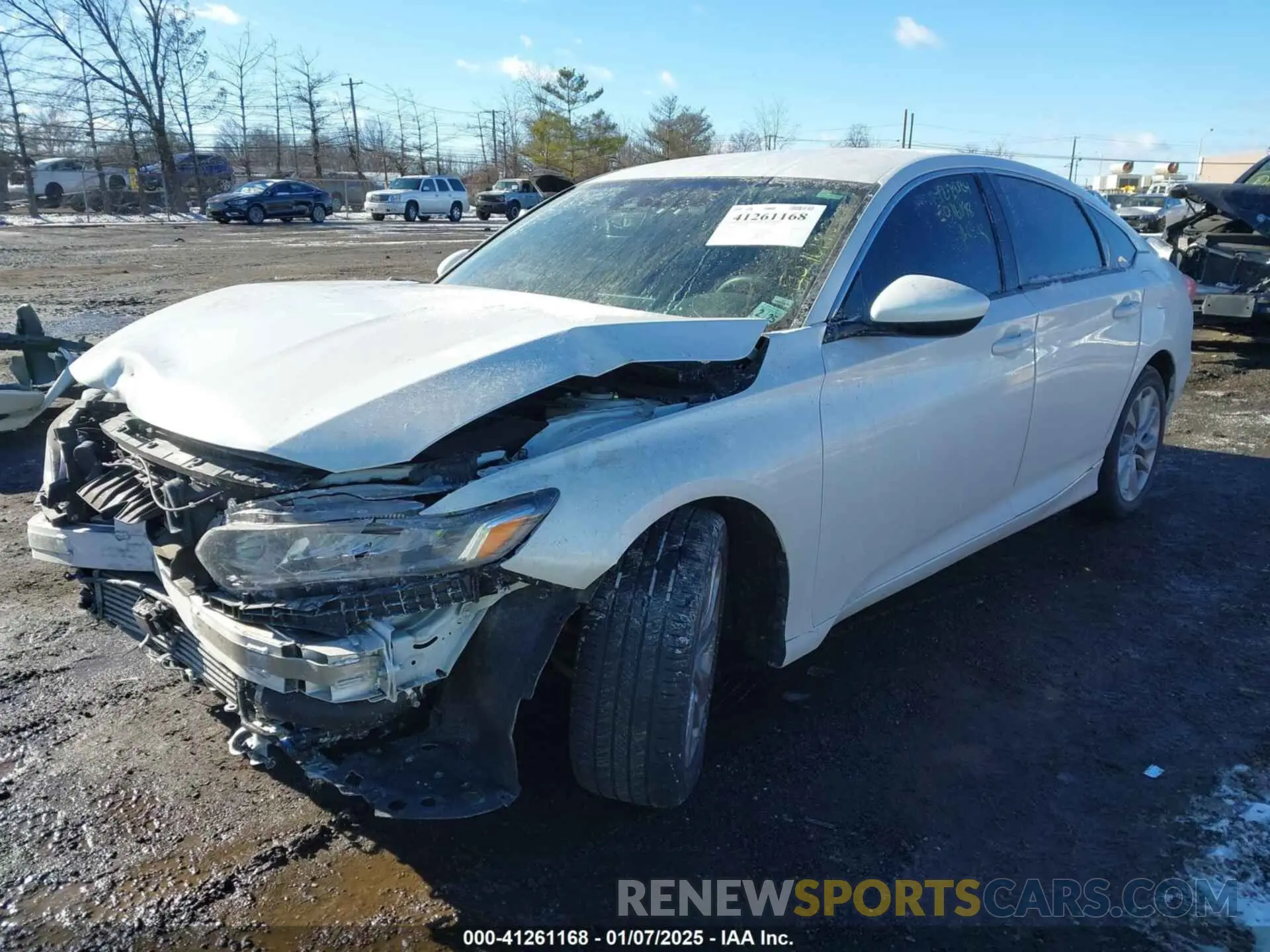 2 fotografías del automóvil dañado 1HGCV1F11LA020570 HONDA ACCORD 2020