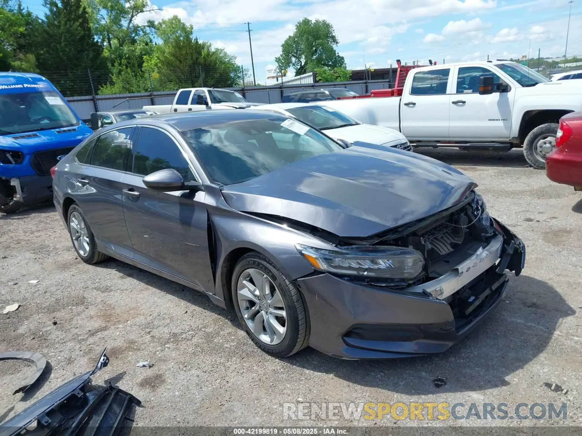1 fotografías del automóvil dañado 1HGCV1F11LA030662 HONDA ACCORD 2020