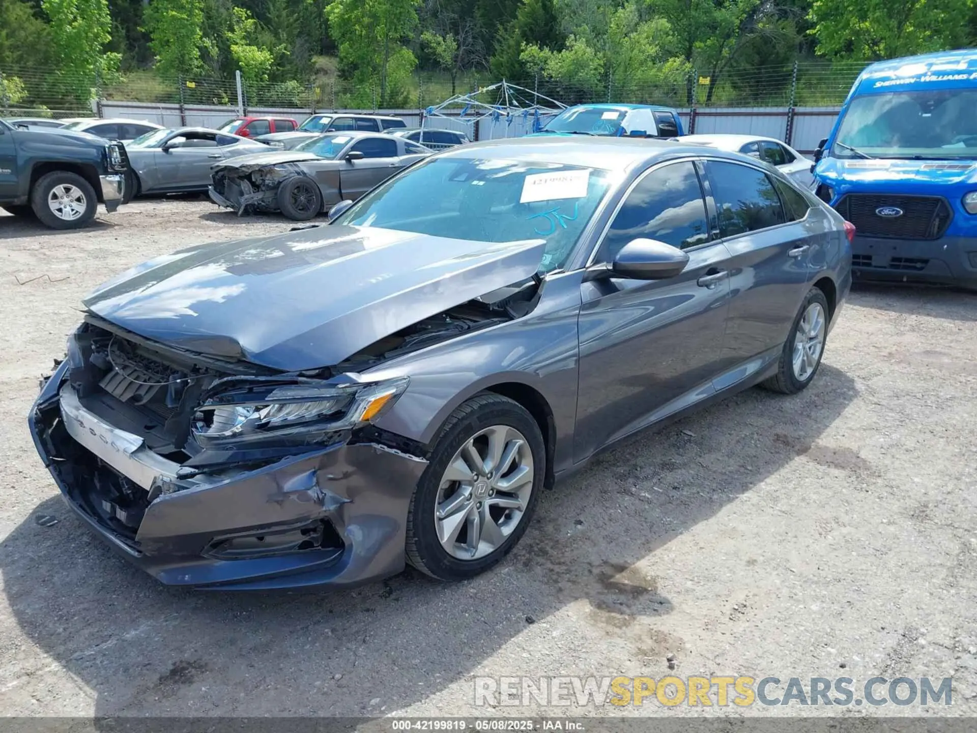 2 fotografías del automóvil dañado 1HGCV1F11LA030662 HONDA ACCORD 2020