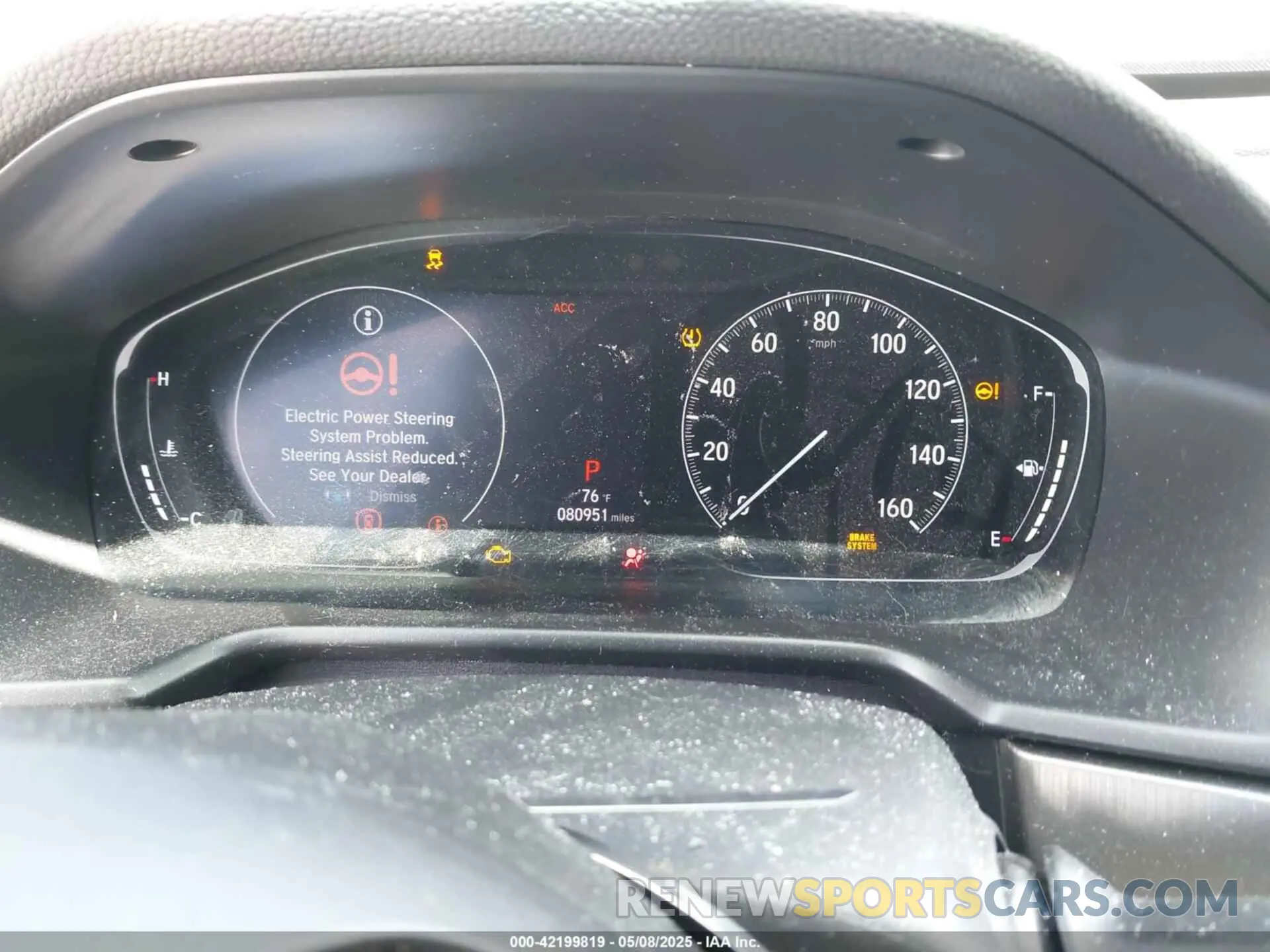 7 fotografías del automóvil dañado 1HGCV1F11LA030662 HONDA ACCORD 2020