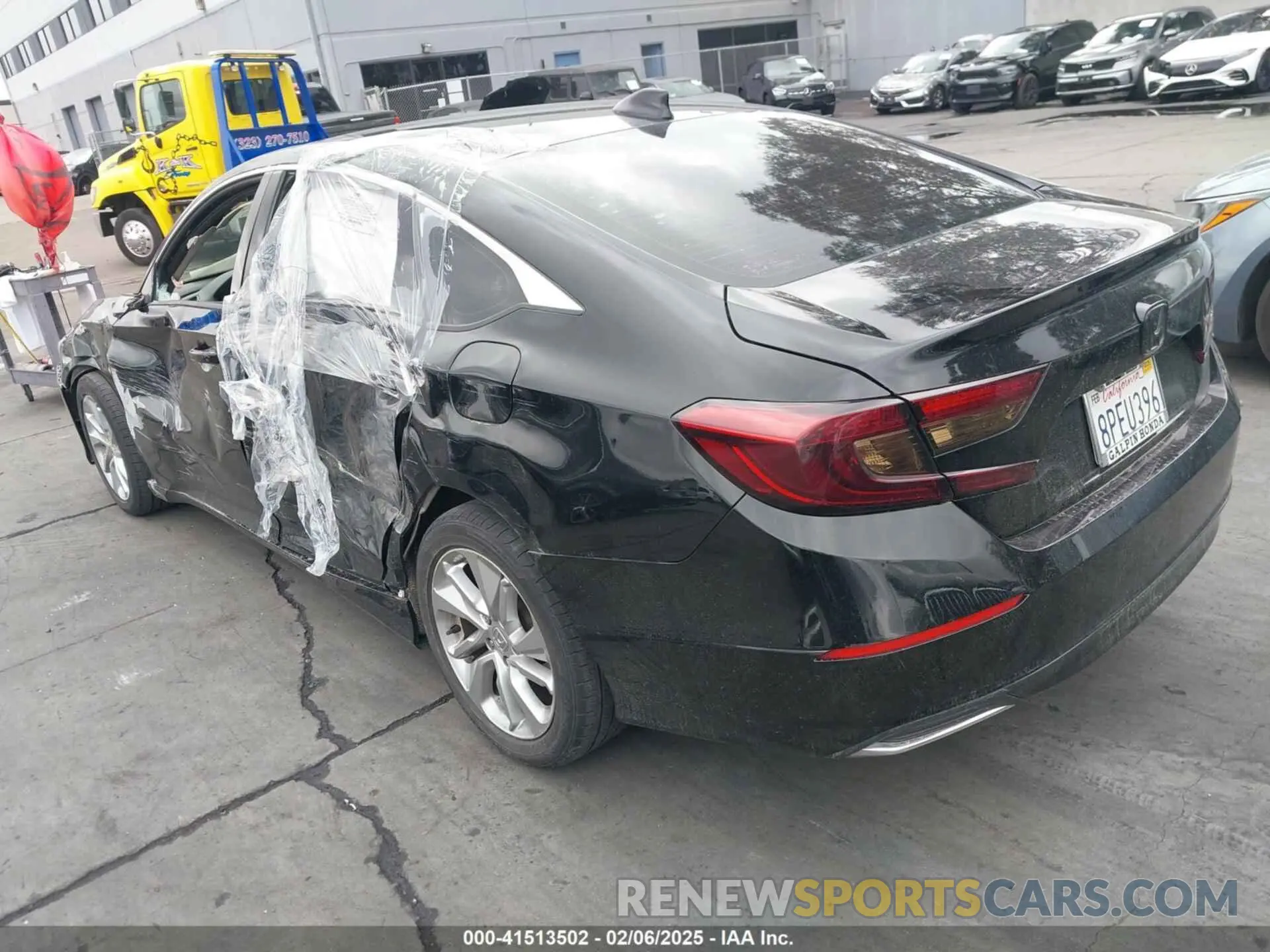 3 fotografías del automóvil dañado 1HGCV1F11LA037238 HONDA ACCORD 2020