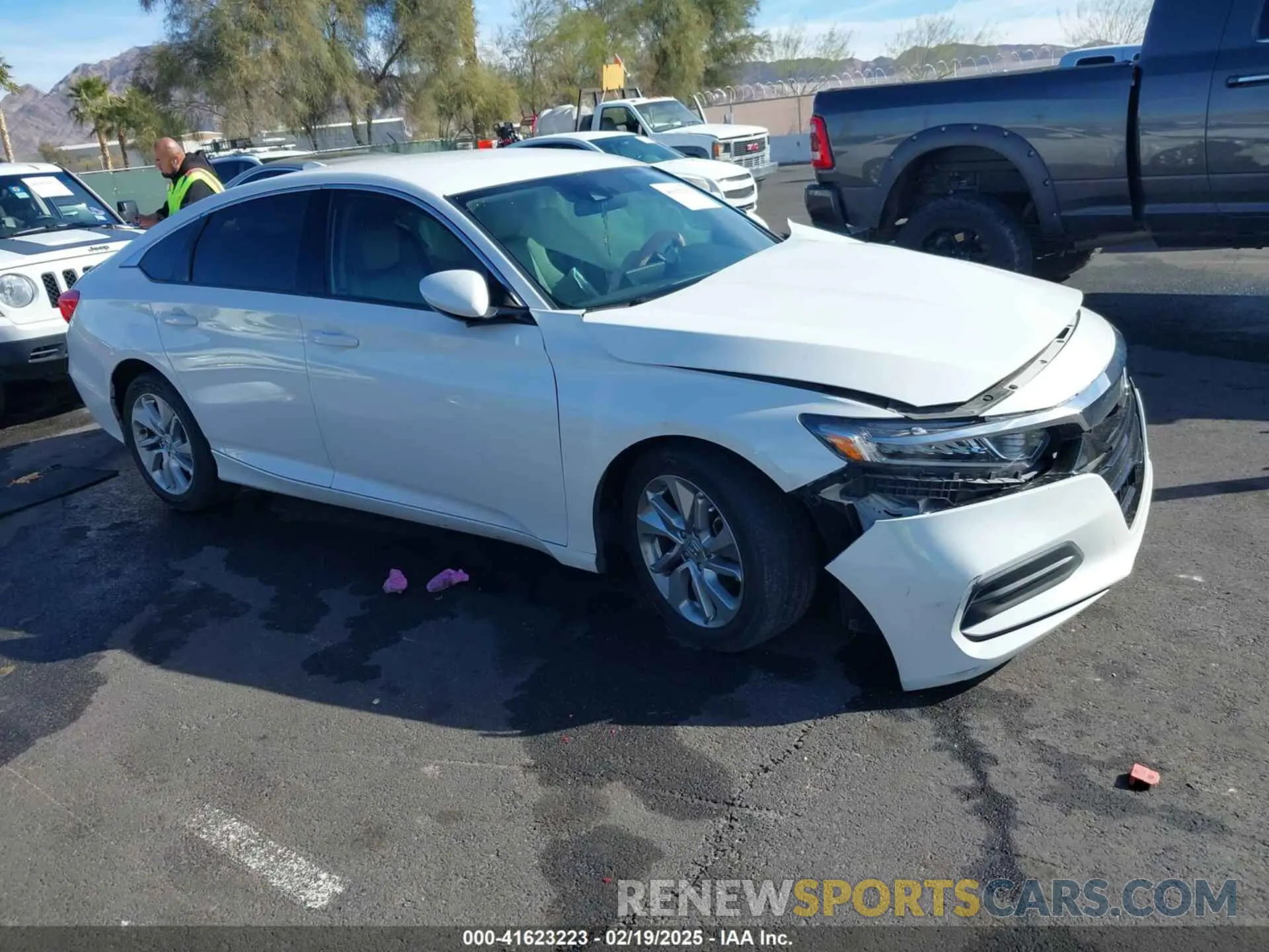1 fotografías del automóvil dañado 1HGCV1F11LA078596 HONDA ACCORD 2020