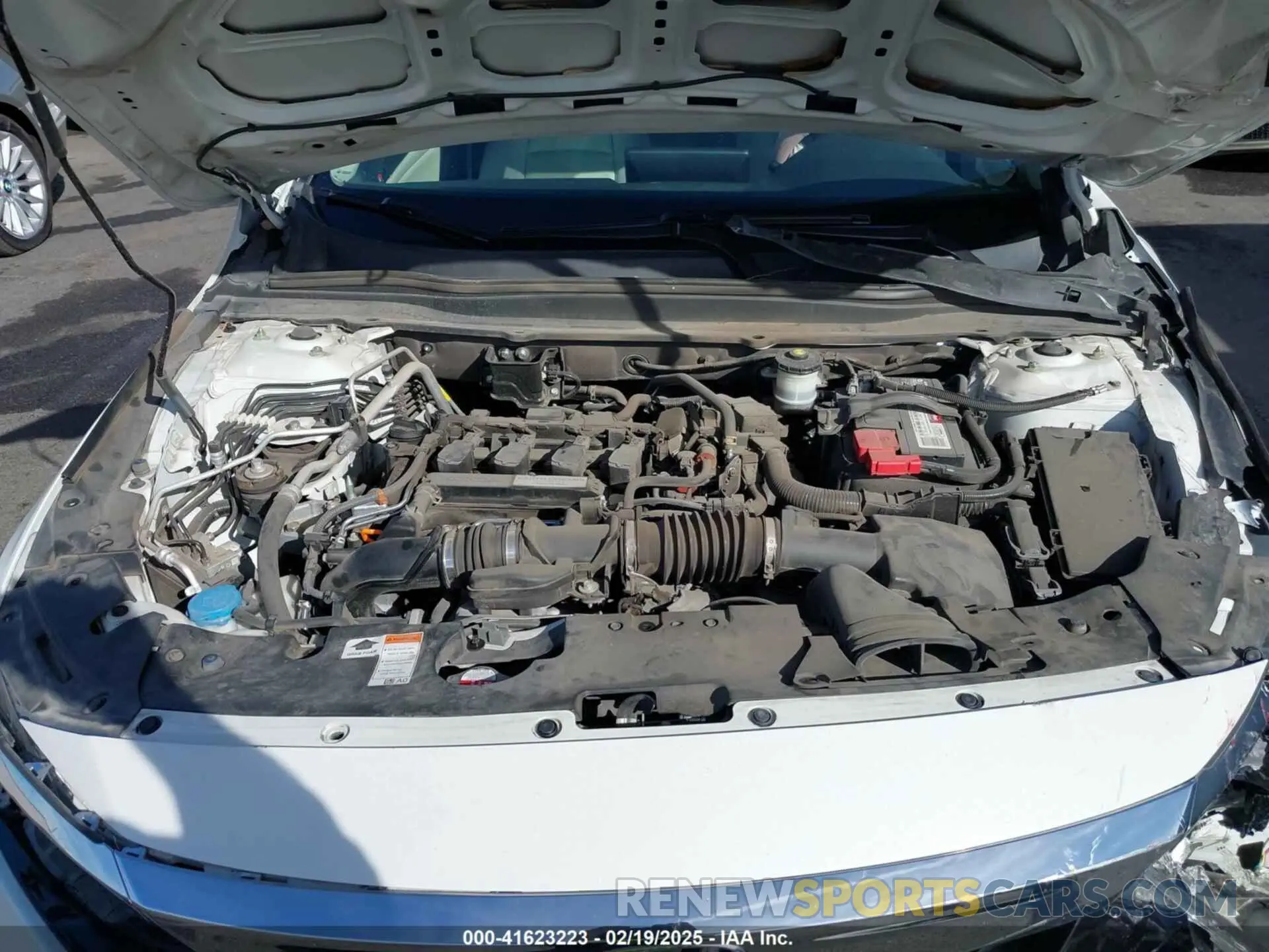 10 fotografías del automóvil dañado 1HGCV1F11LA078596 HONDA ACCORD 2020