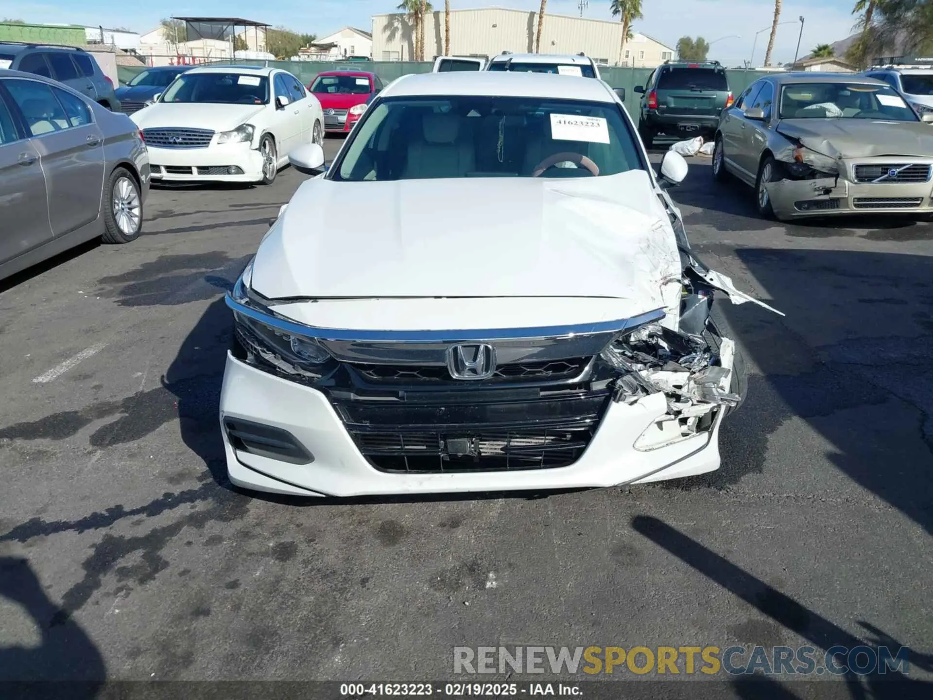 6 fotografías del automóvil dañado 1HGCV1F11LA078596 HONDA ACCORD 2020