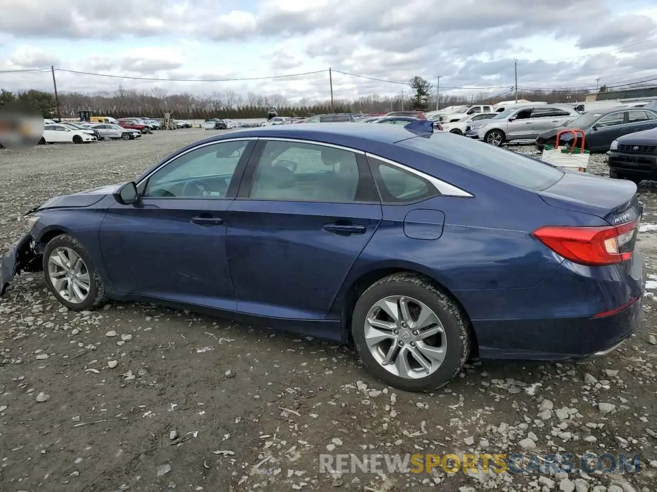 2 fotografías del automóvil dañado 1HGCV1F11LA083667 HONDA ACCORD 2020