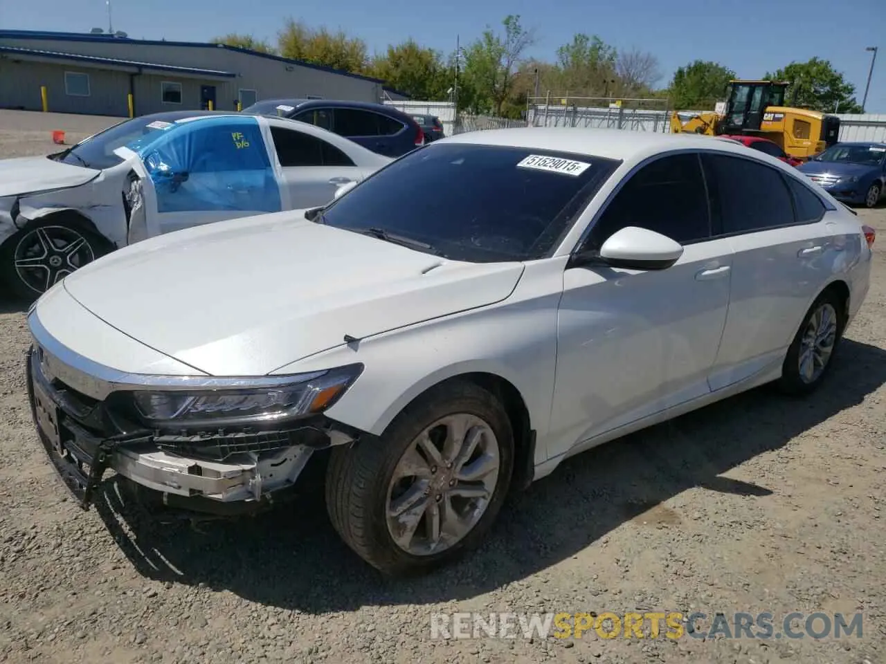 1 fotografías del automóvil dañado 1HGCV1F12LA120645 HONDA ACCORD 2020