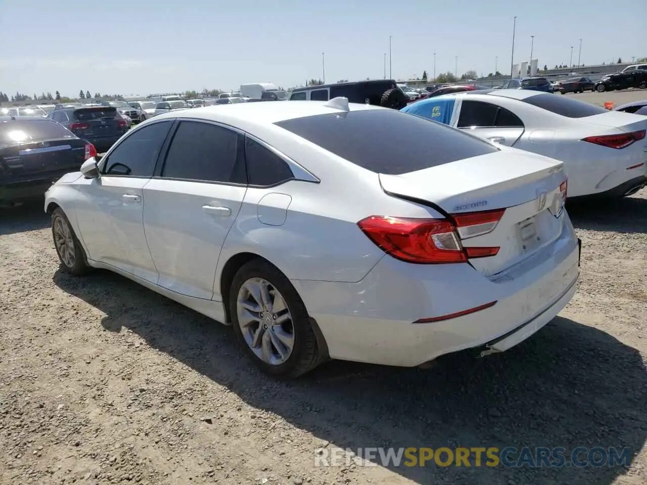 2 fotografías del automóvil dañado 1HGCV1F12LA120645 HONDA ACCORD 2020