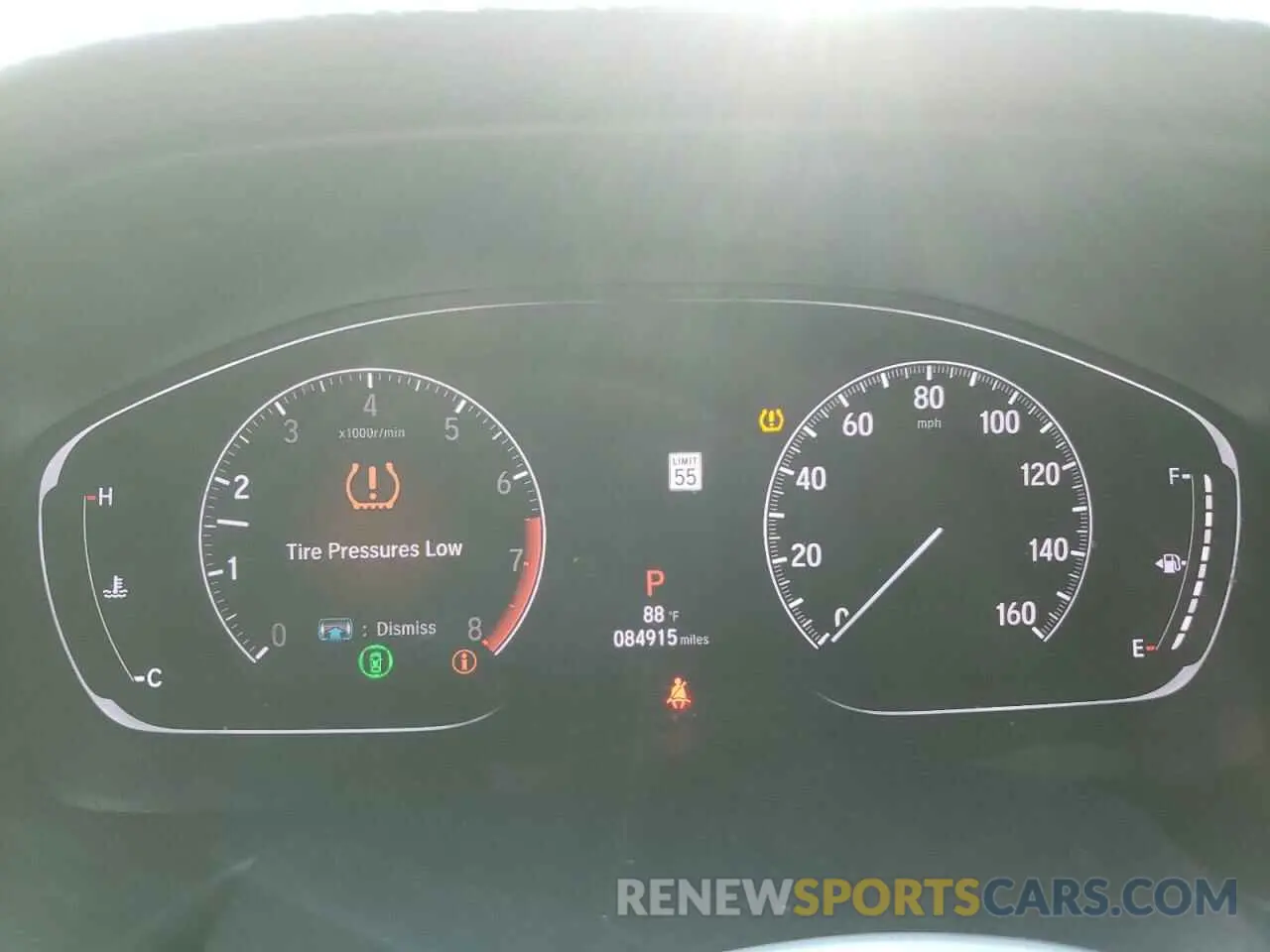 9 fotografías del automóvil dañado 1HGCV1F12LA120645 HONDA ACCORD 2020