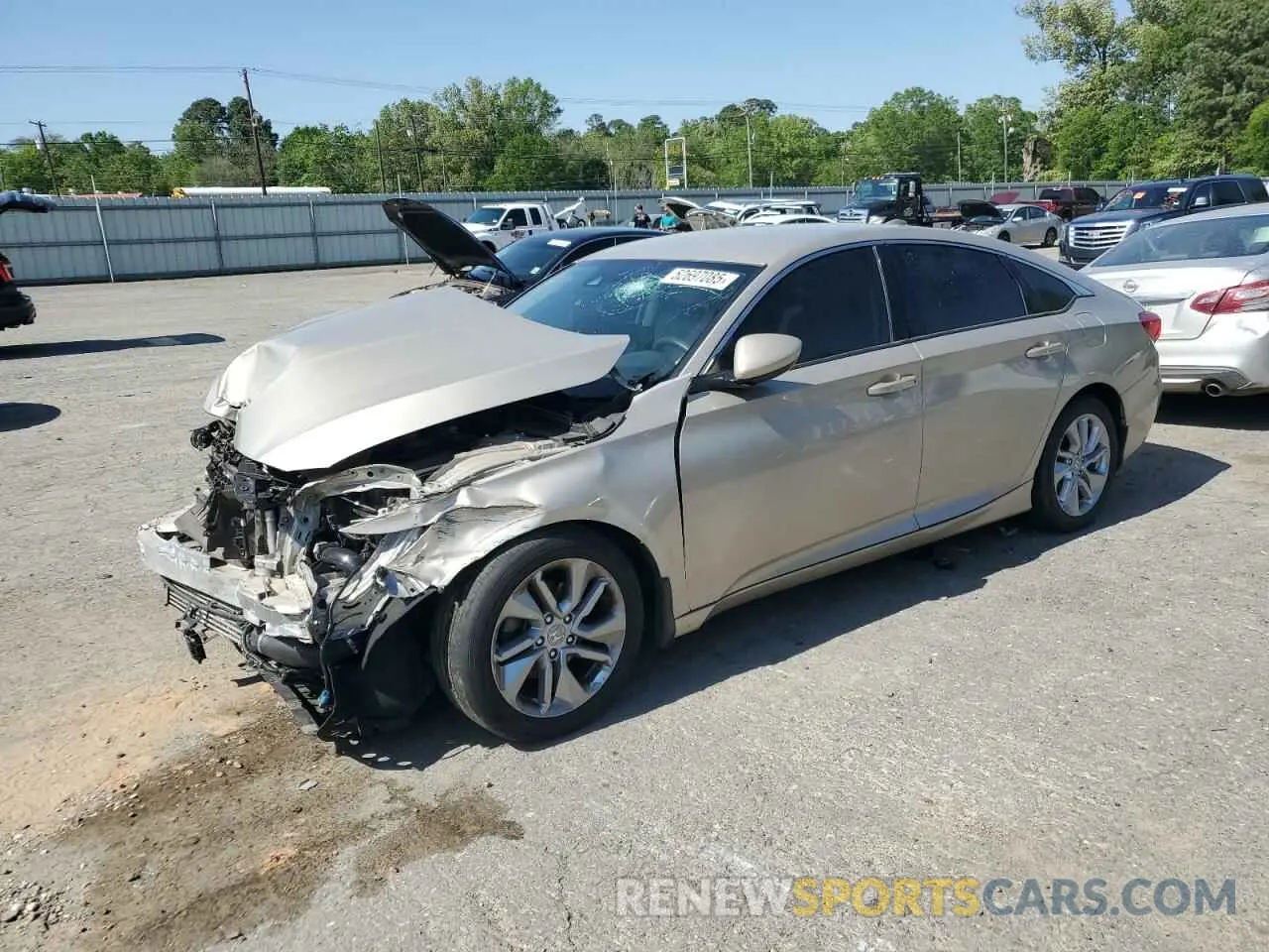 1 fotografías del automóvil dañado 1HGCV1F12LA127031 HONDA ACCORD 2020